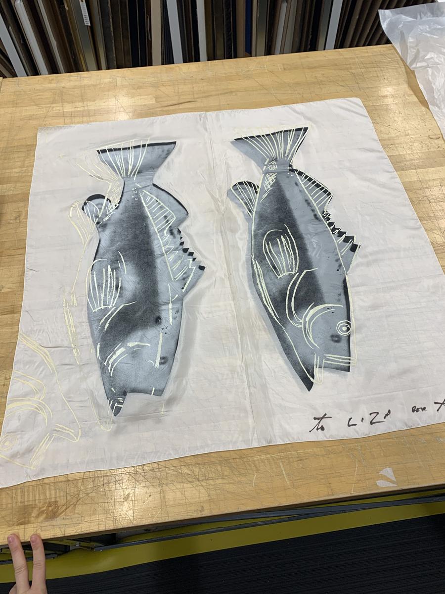 poisson (FS IIIA.40) - Print de Andy Warhol