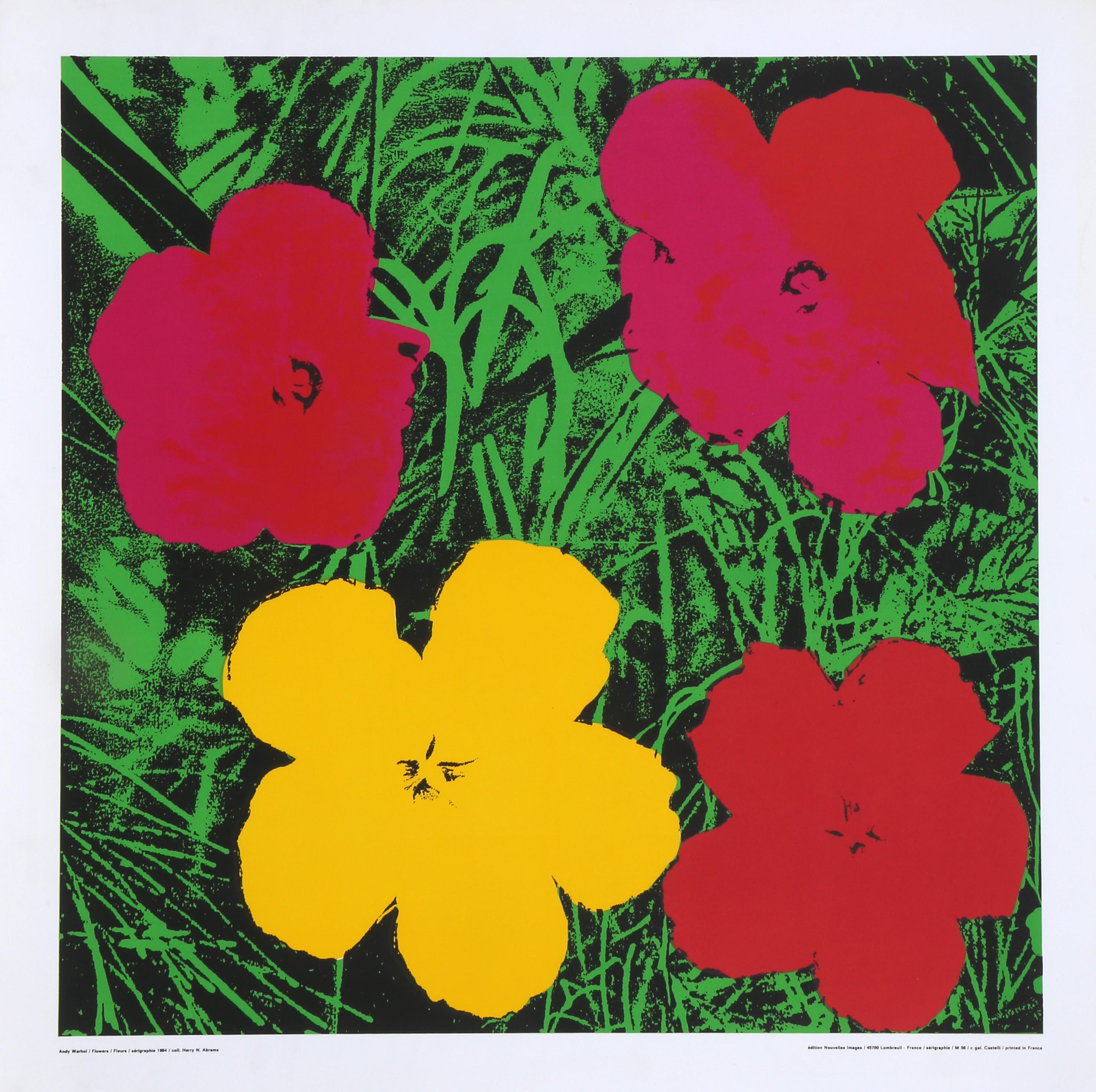 Andy Warhol Still-Life Print - Flowers 1964