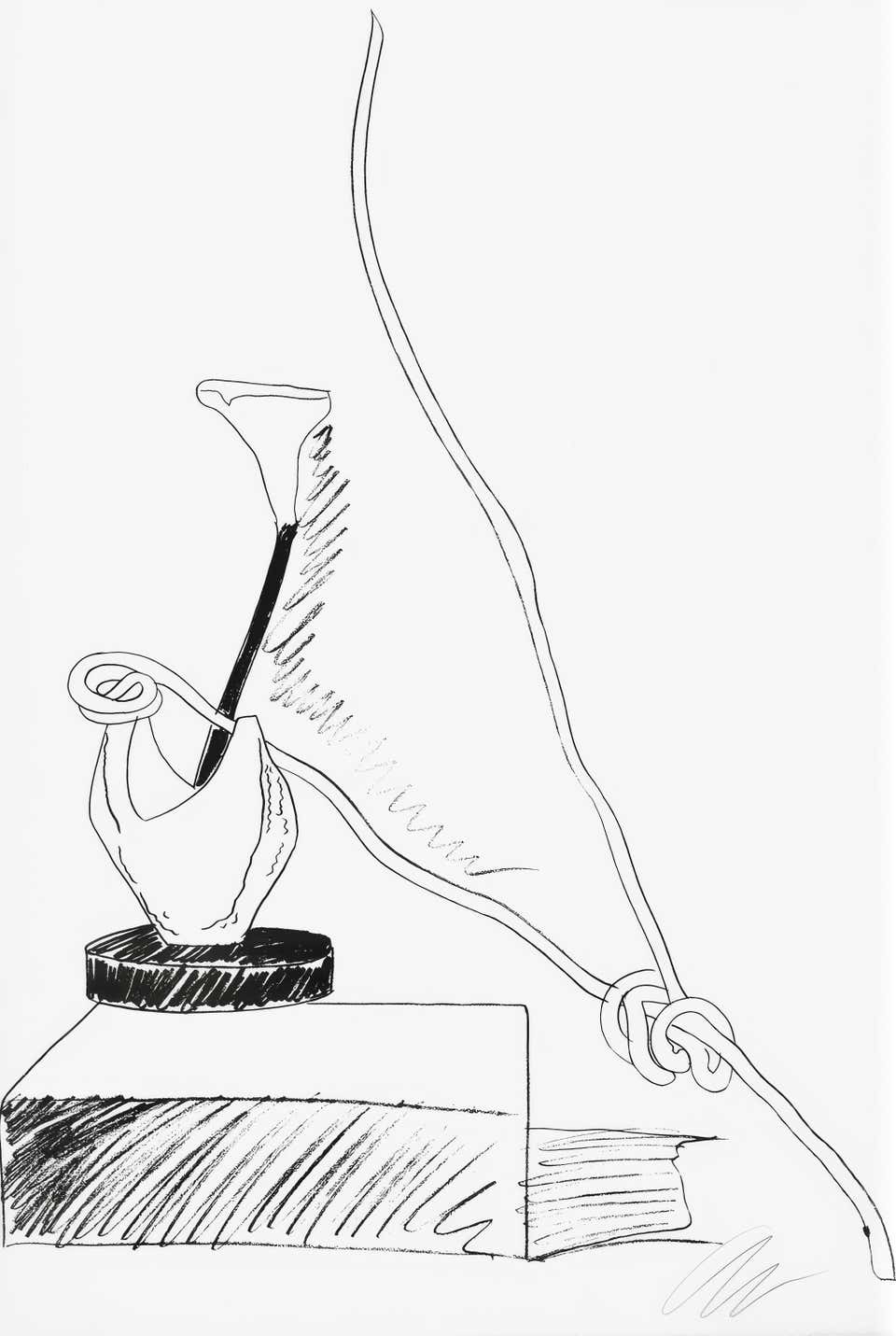 Flowers (Black and White) II (Feldman/Schellmann II.101), Andy Warhol