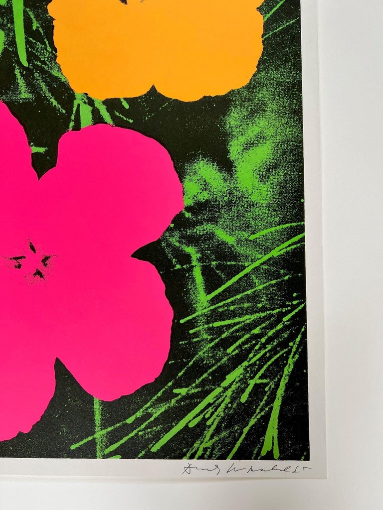 Flowers F&S II.6 - Pop Art Print by Andy Warhol