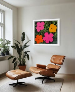 "Flowers" F&S II.6, serigrafia originale di Andy Warhol, 1964, Pop Art floreale