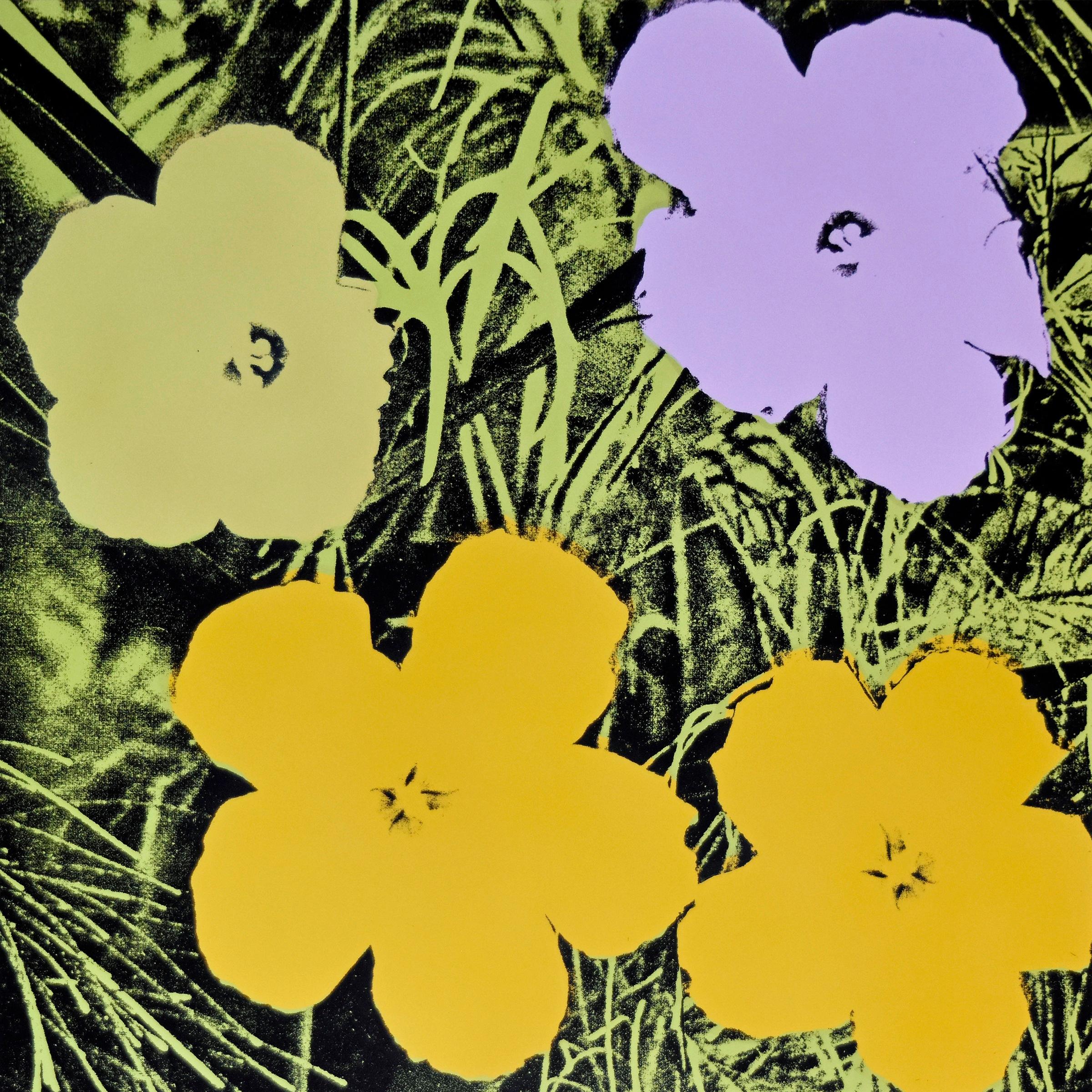 Andy Warhol Print - Flowers FS II.67