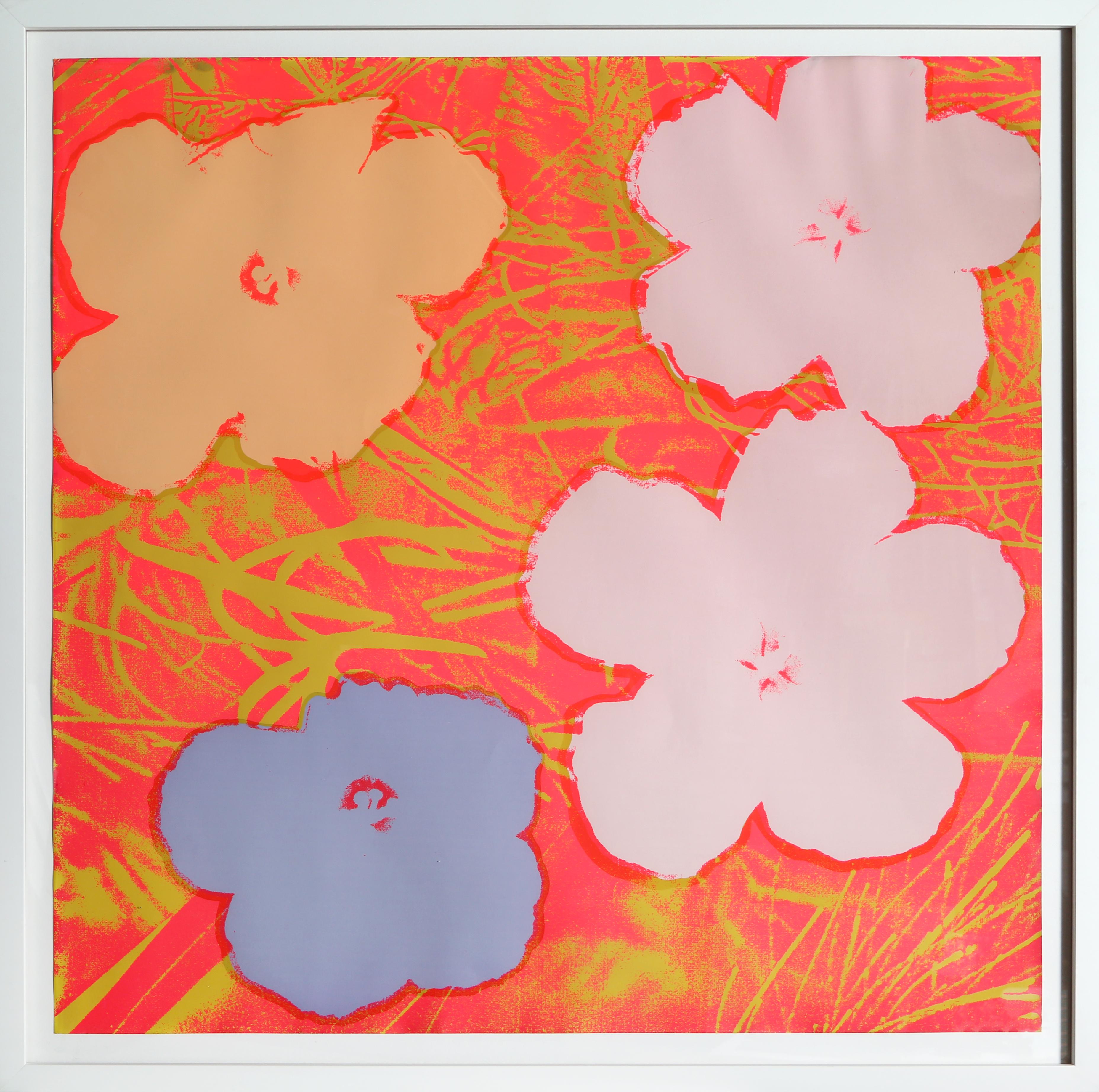 Andy Warhol Abstract Print – Blumenschmuck (FS II.69)