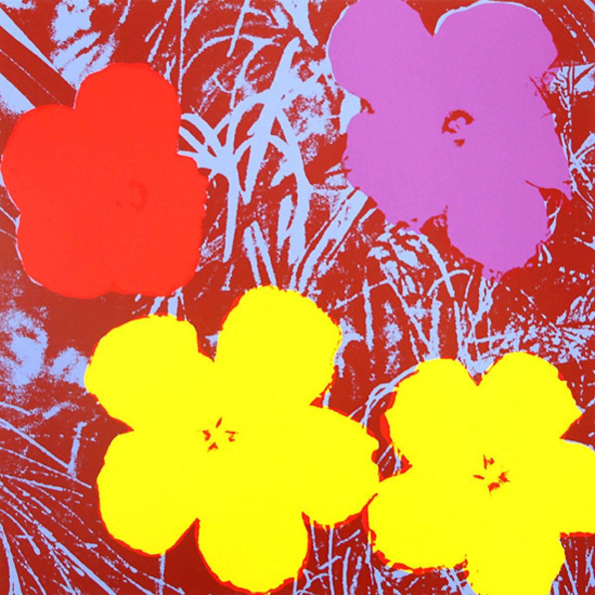 Andy Warhol Still-Life Print - Flowers (FS II.71)