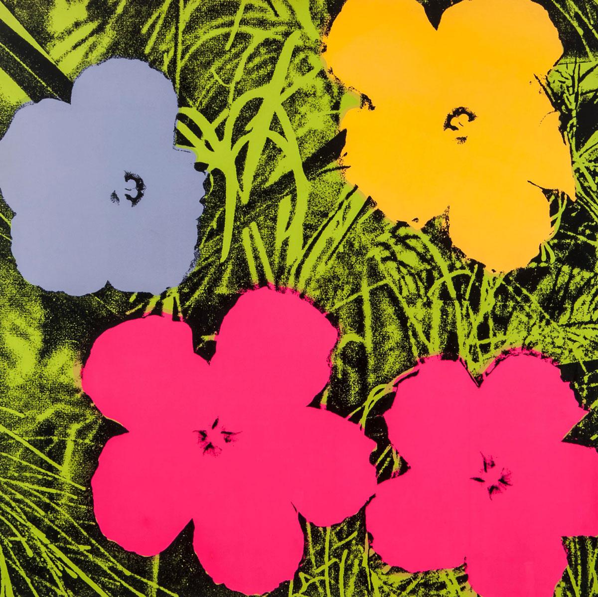 Andy Warhol Landscape Print - Flowers (FS II.73) 