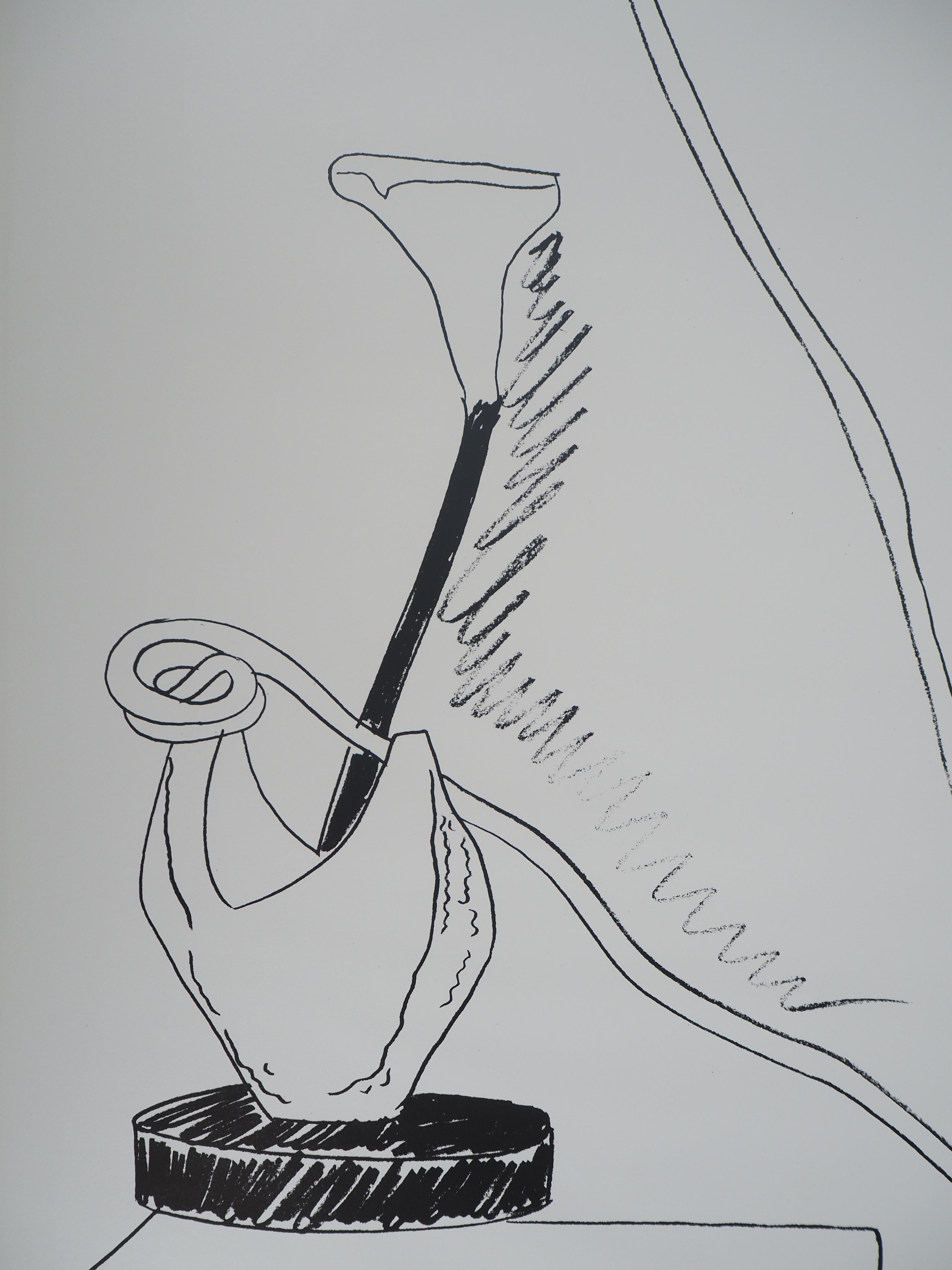 Fiori - Serigrafia originale - Firmata a mano e /100 (Schellman II.101) in vendita 1