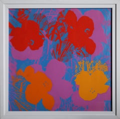Flowers, Pop Art Screen Print after Andy Warhol