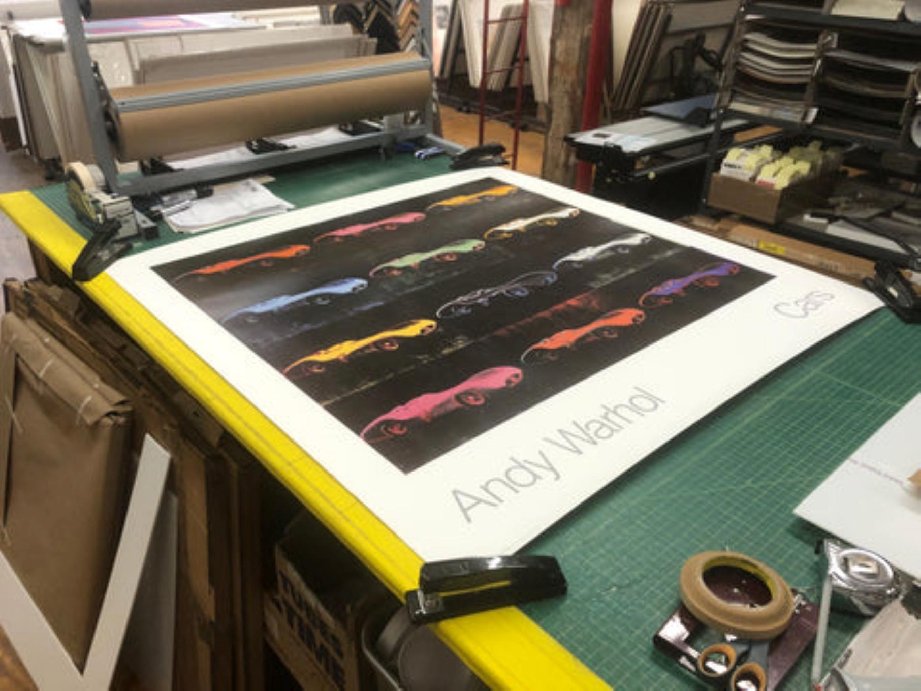 Formula 1 Car W 196 R (1954) By Andy Warhol For Sale 1