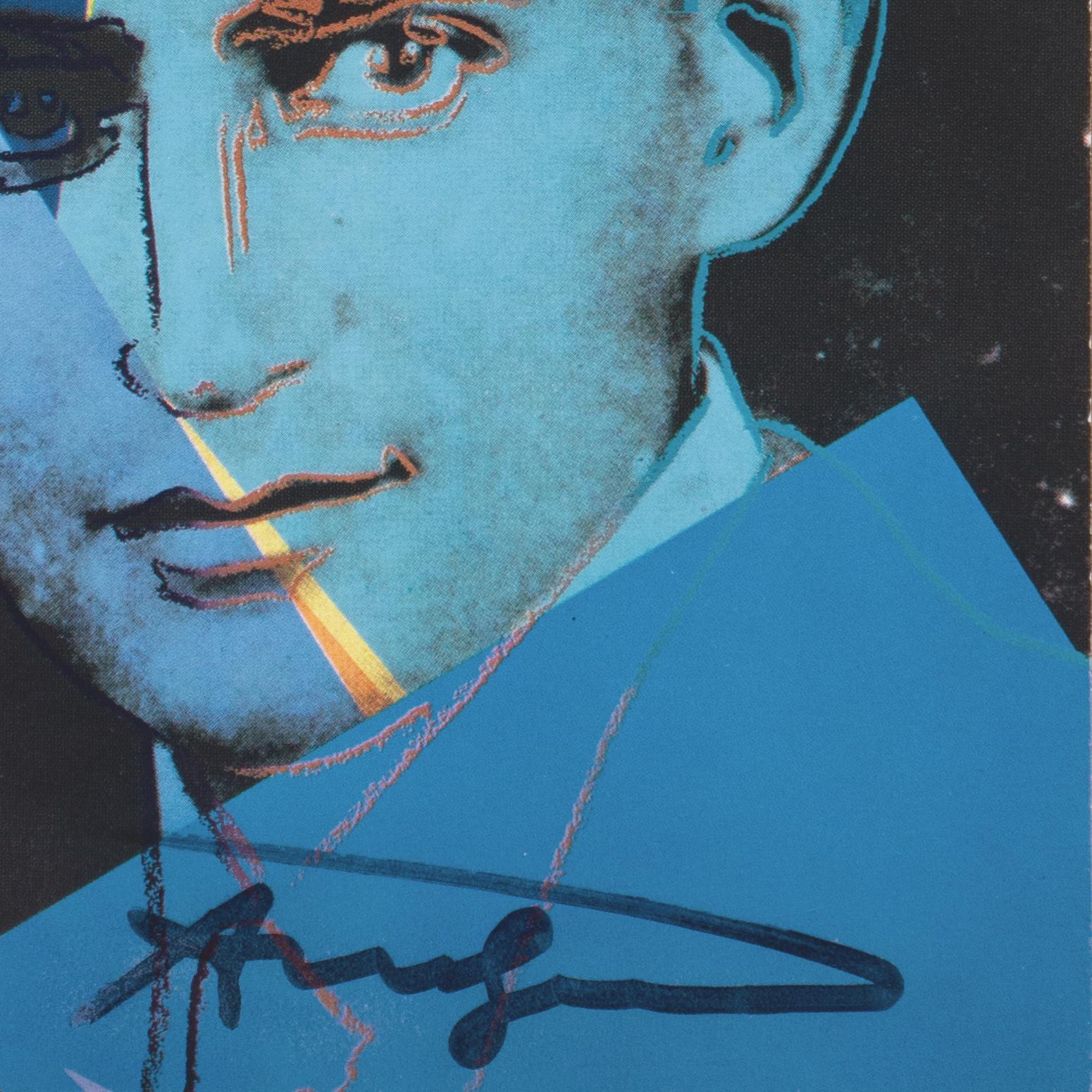 'Franz Kafka', Hand Signed, Pop Art, Modernist, Paris, Absurdist, Existentialism - Print by Andy Warhol