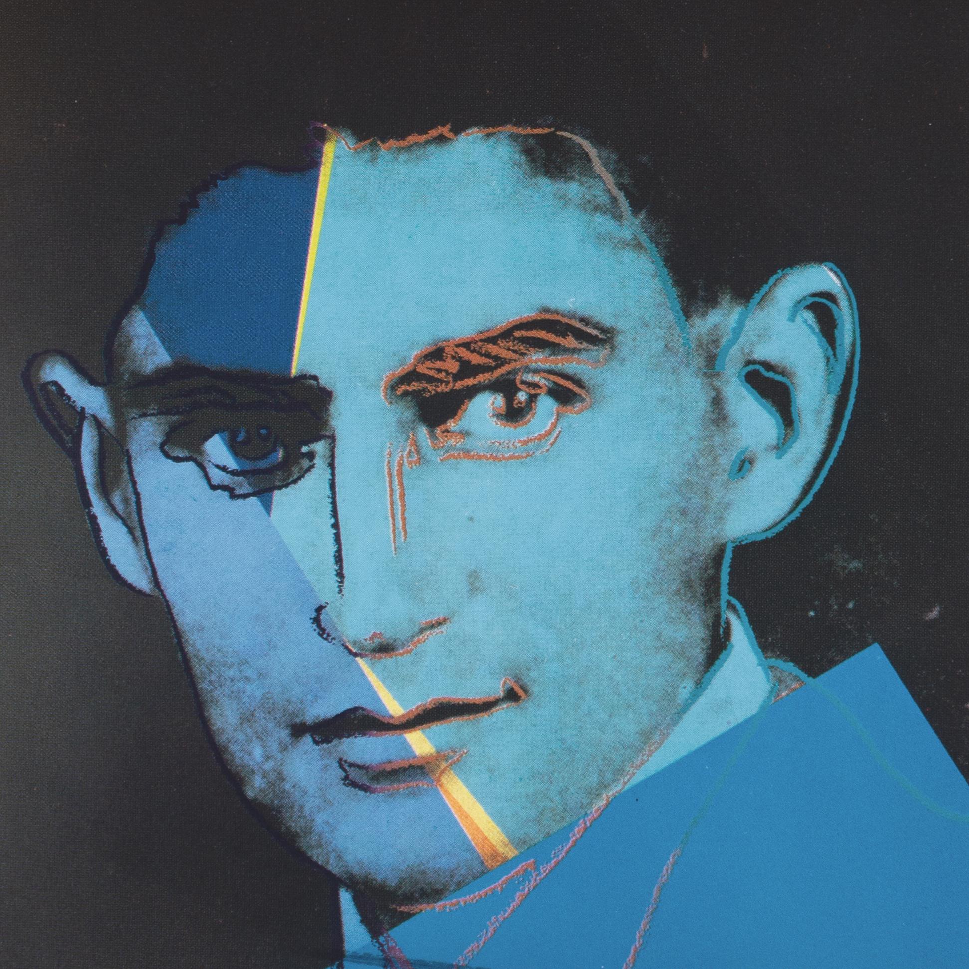 'Franz Kafka', Hand Signed, Pop Art, Modernist, Paris, Absurdist, Existentialism 2