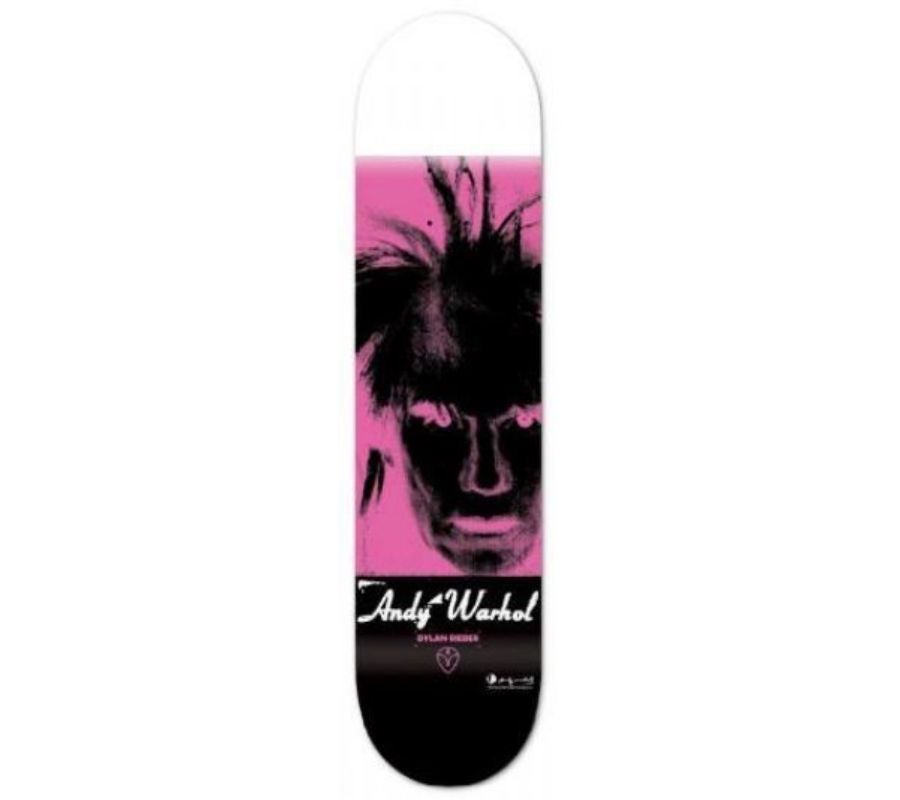 Fright Wig skateboard - Print by Andy Warhol
