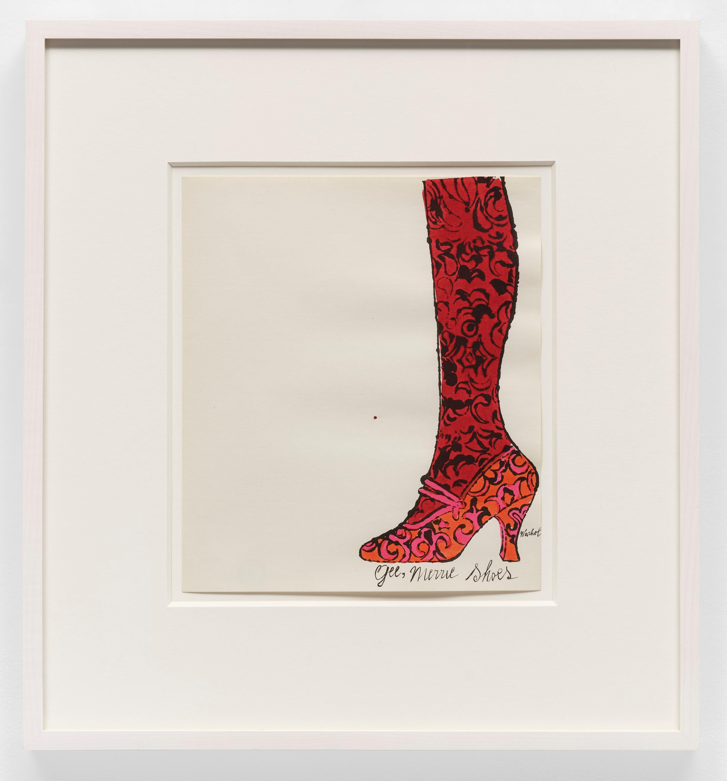 Perbacco, Scarpe Merry - Print American Modern di Andy Warhol
