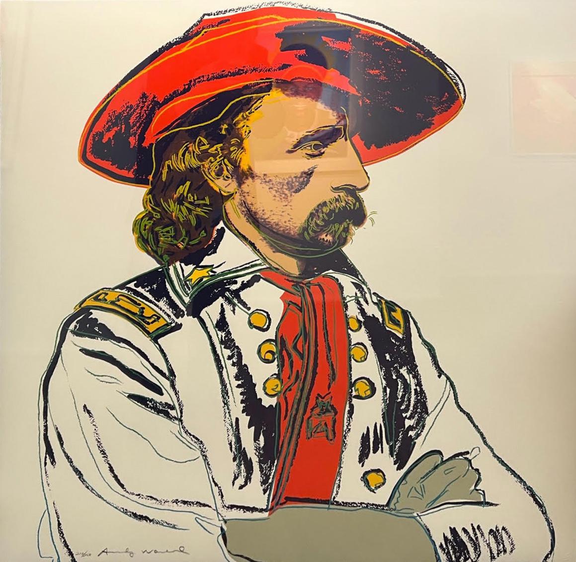 General Custer, from Cowboys and Indians - Print by Andy Warhol