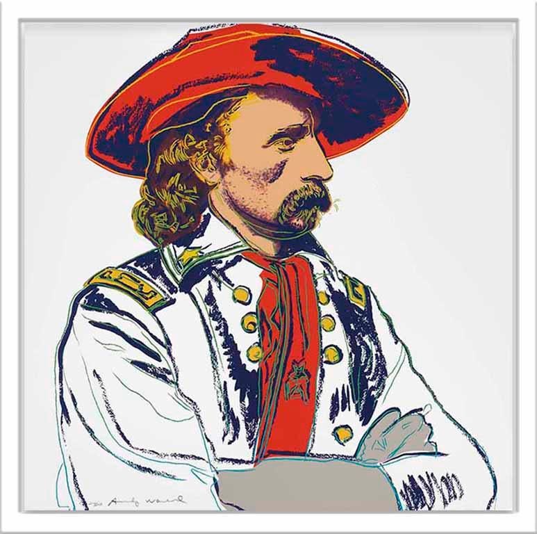 General Custer, from the Cowboys and Indians Series, 1986 - Print by Andy Warhol