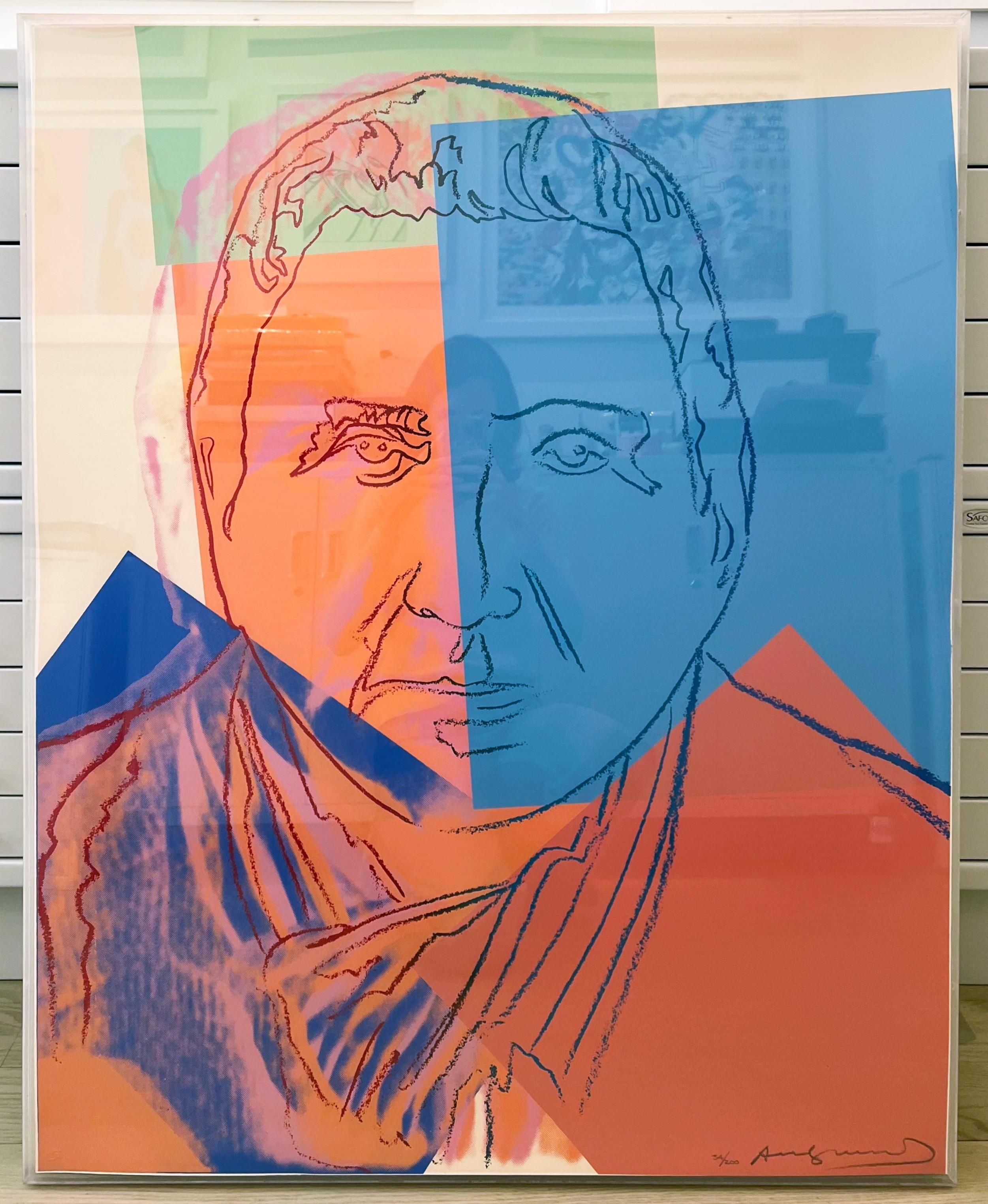 Gertrude Stein, from Ten Portraits of Jews of the Twentieth Century - Print by Andy Warhol