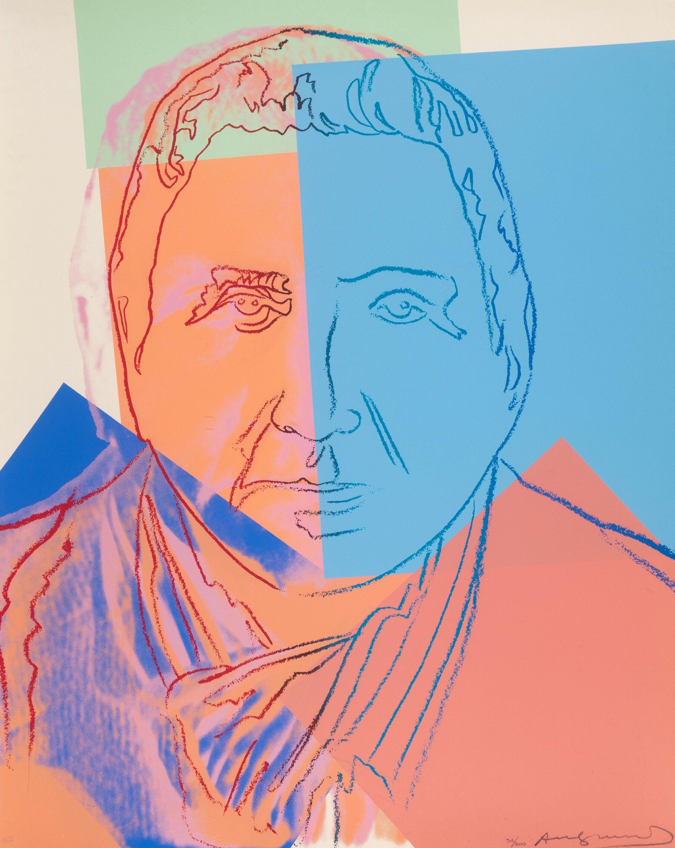 Gertrude Stein, aus Zehn Porträts von Juden des Twentieth Century