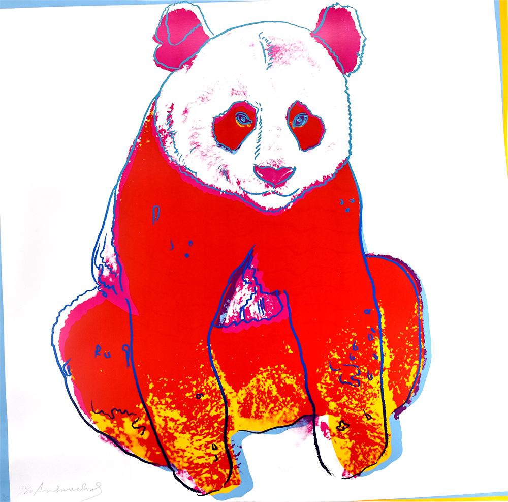 Andy Warhol - Giant Panda, from the Endangered Species Series For Sale at  1stDibs