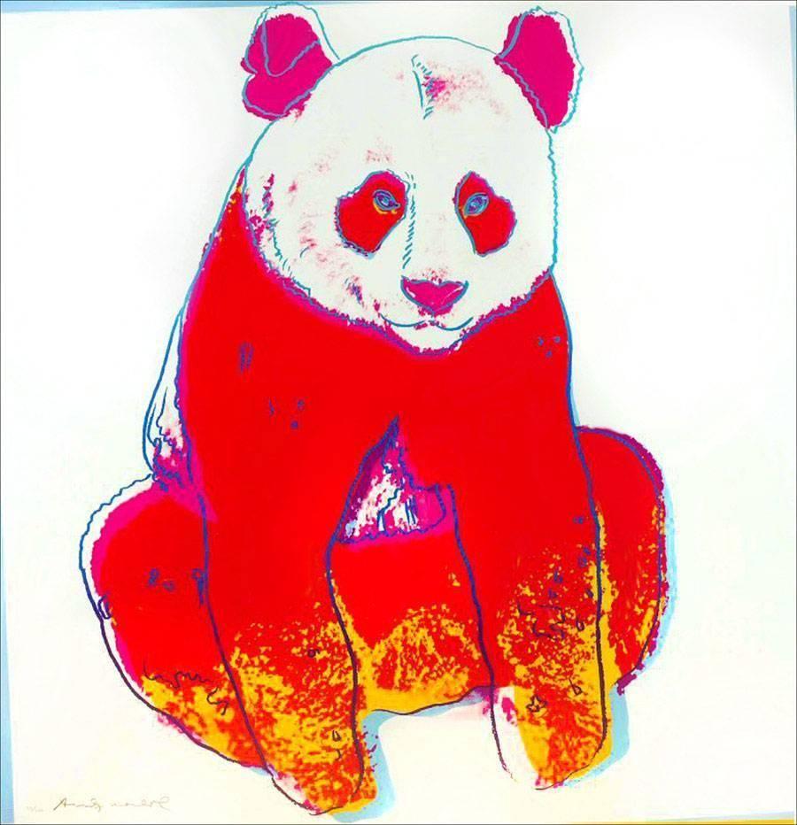 Giant Panda FS II.295 - Print by Andy Warhol