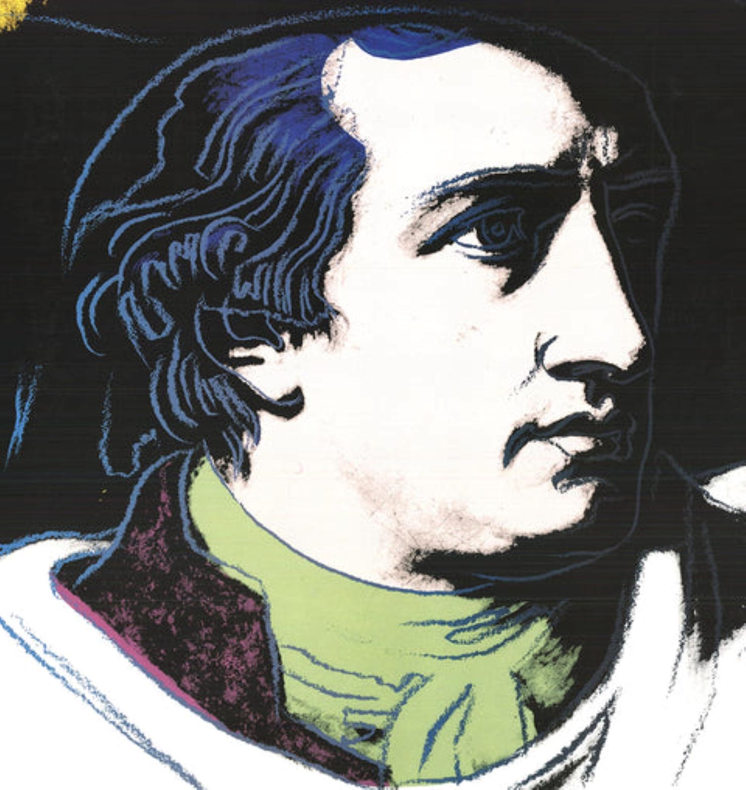 Goethe Black And Yellow By Andy Warhol For Sale 2