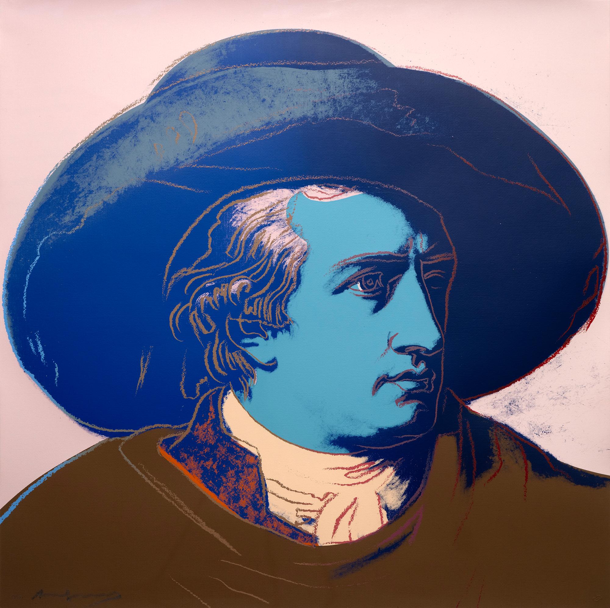 Andy Warhol Portrait Print – Goethe, FS II.270, Goethe