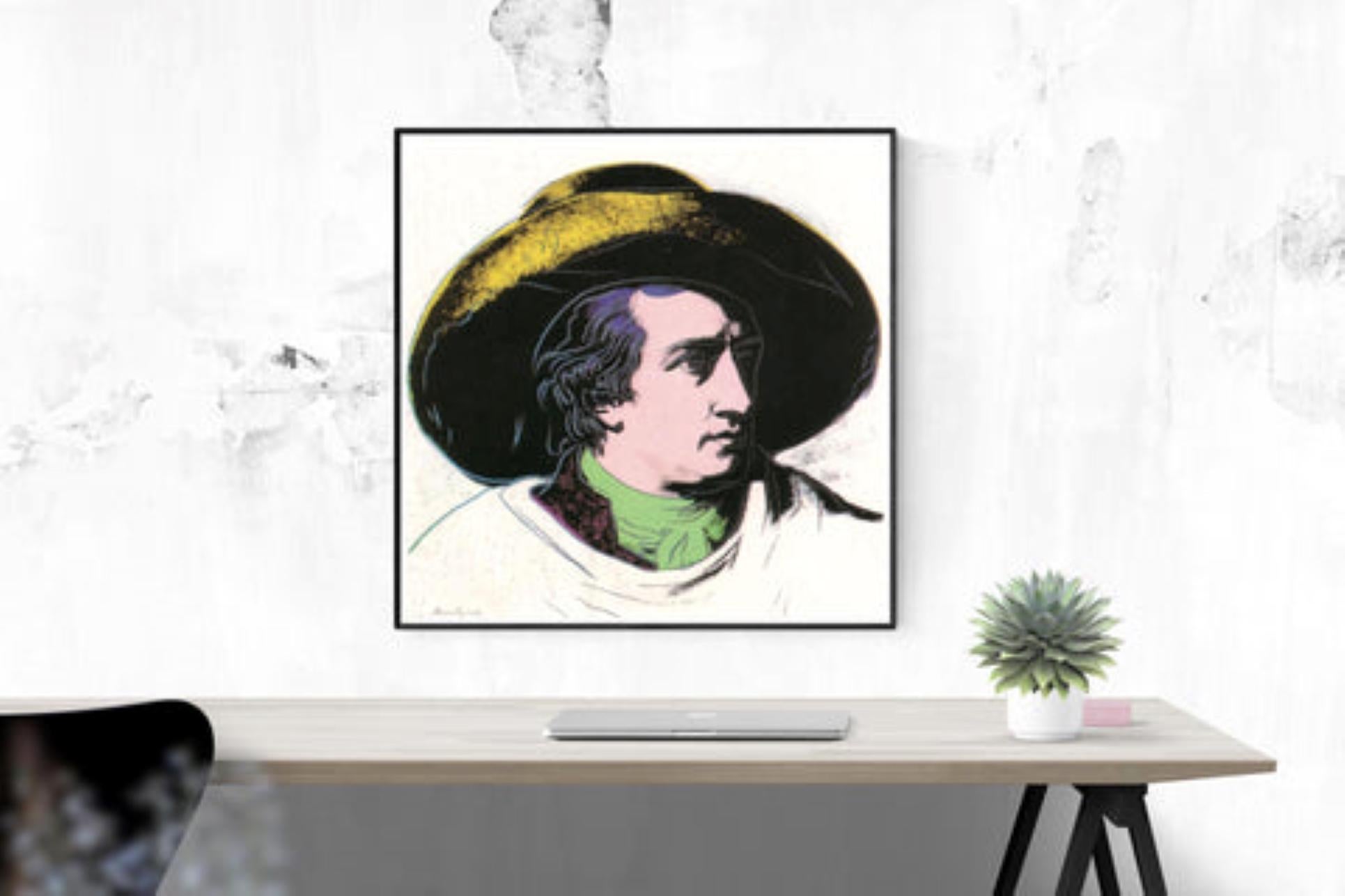 Goethe Green and Yellow By Andy Warhol For Sale 2