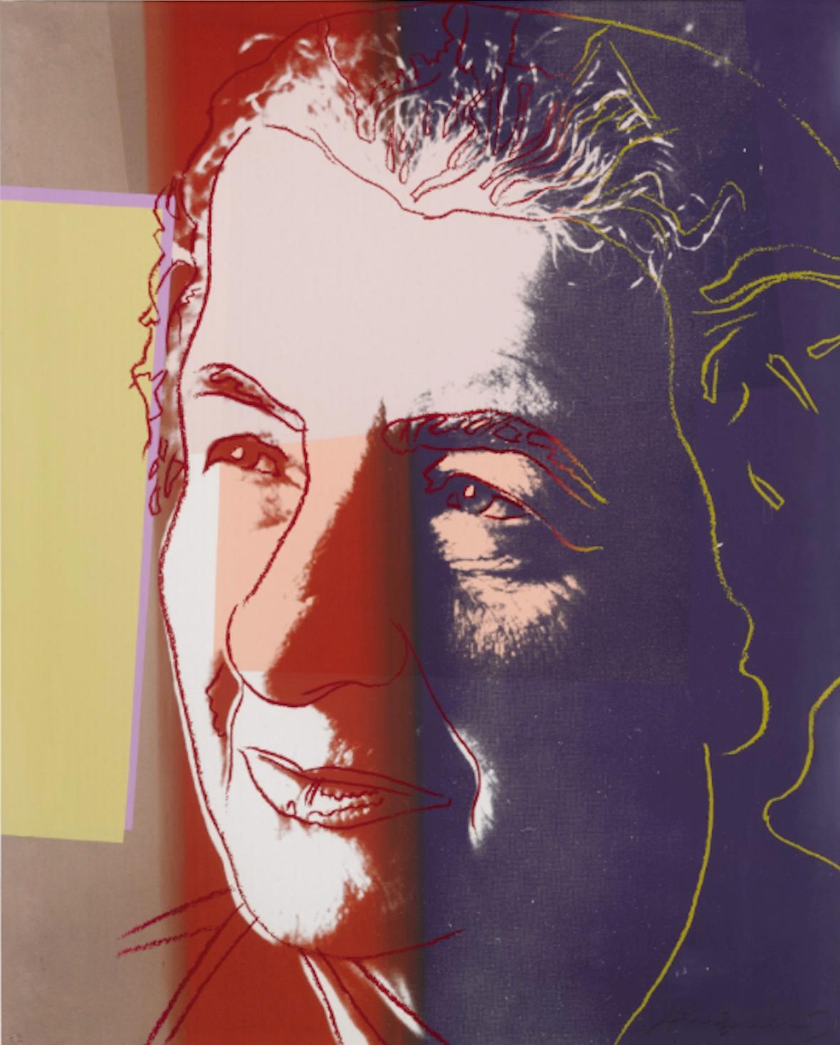 Andy Warhol Portrait Print - Golda Meir (FS II.233)