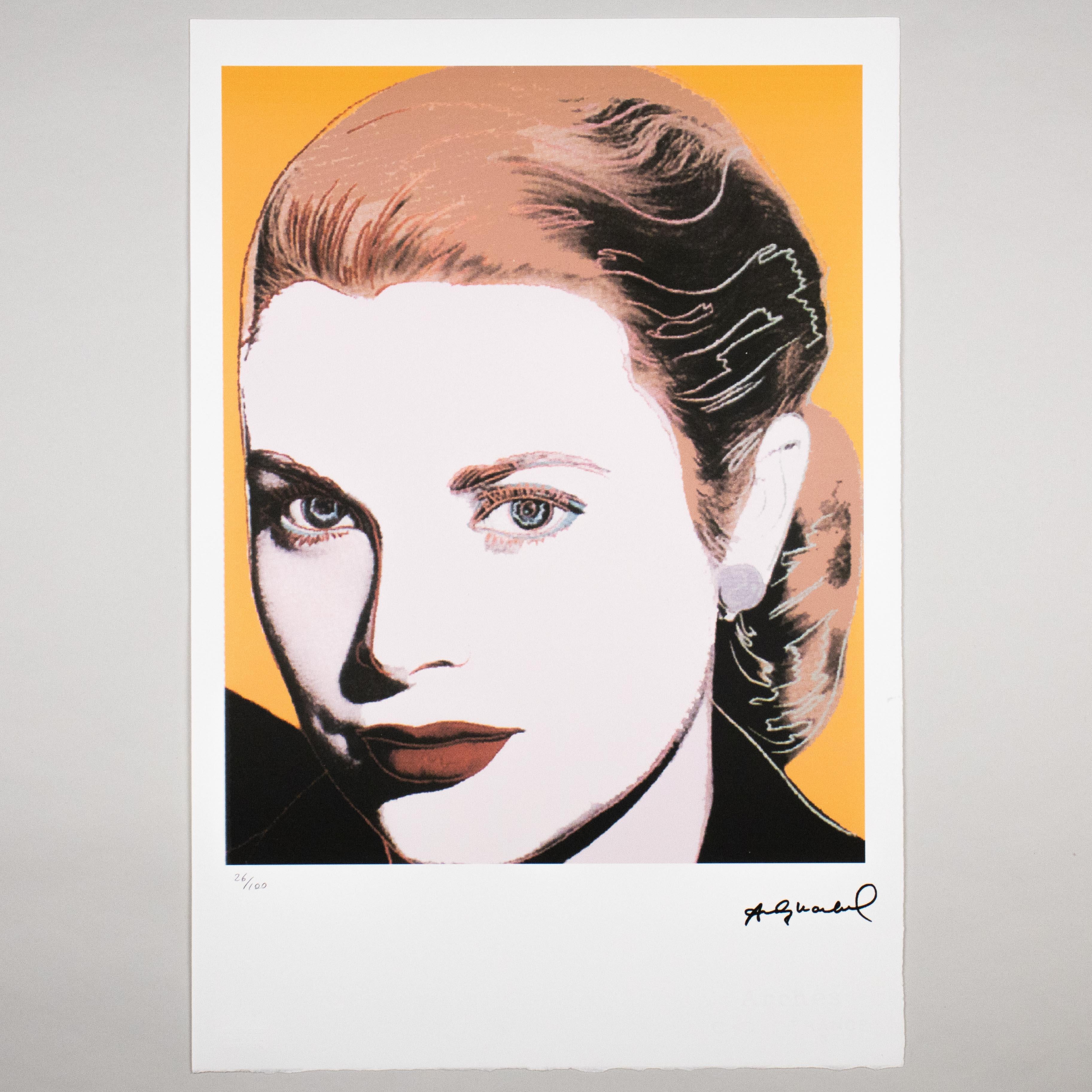 Andy Warhol Grace Kelly - For Sale on 1stDibs | andy warhol grace