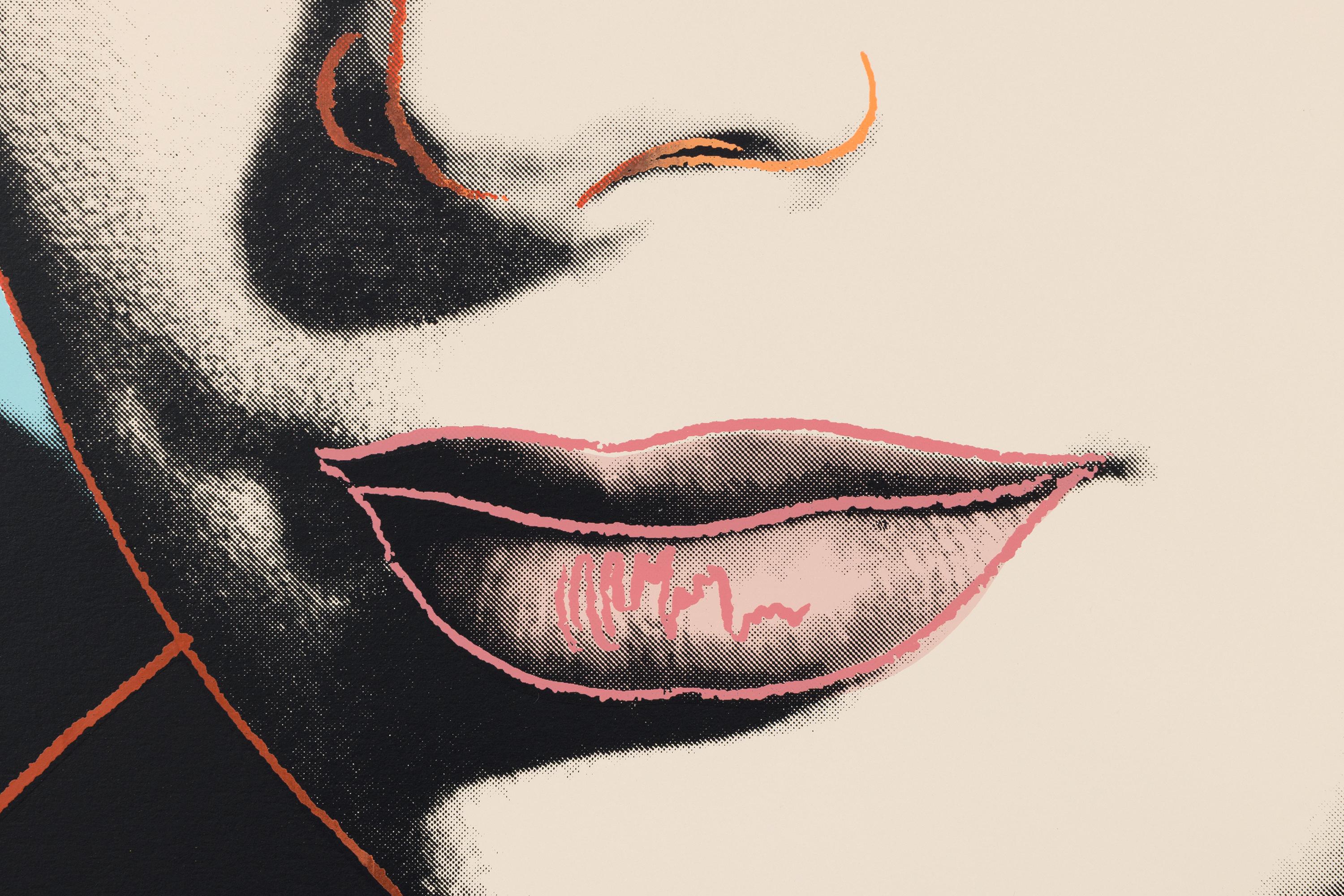 Grace Kelly - Pop Art Screenprint Portrait of Grace Kelly, 1984 For Sale 3