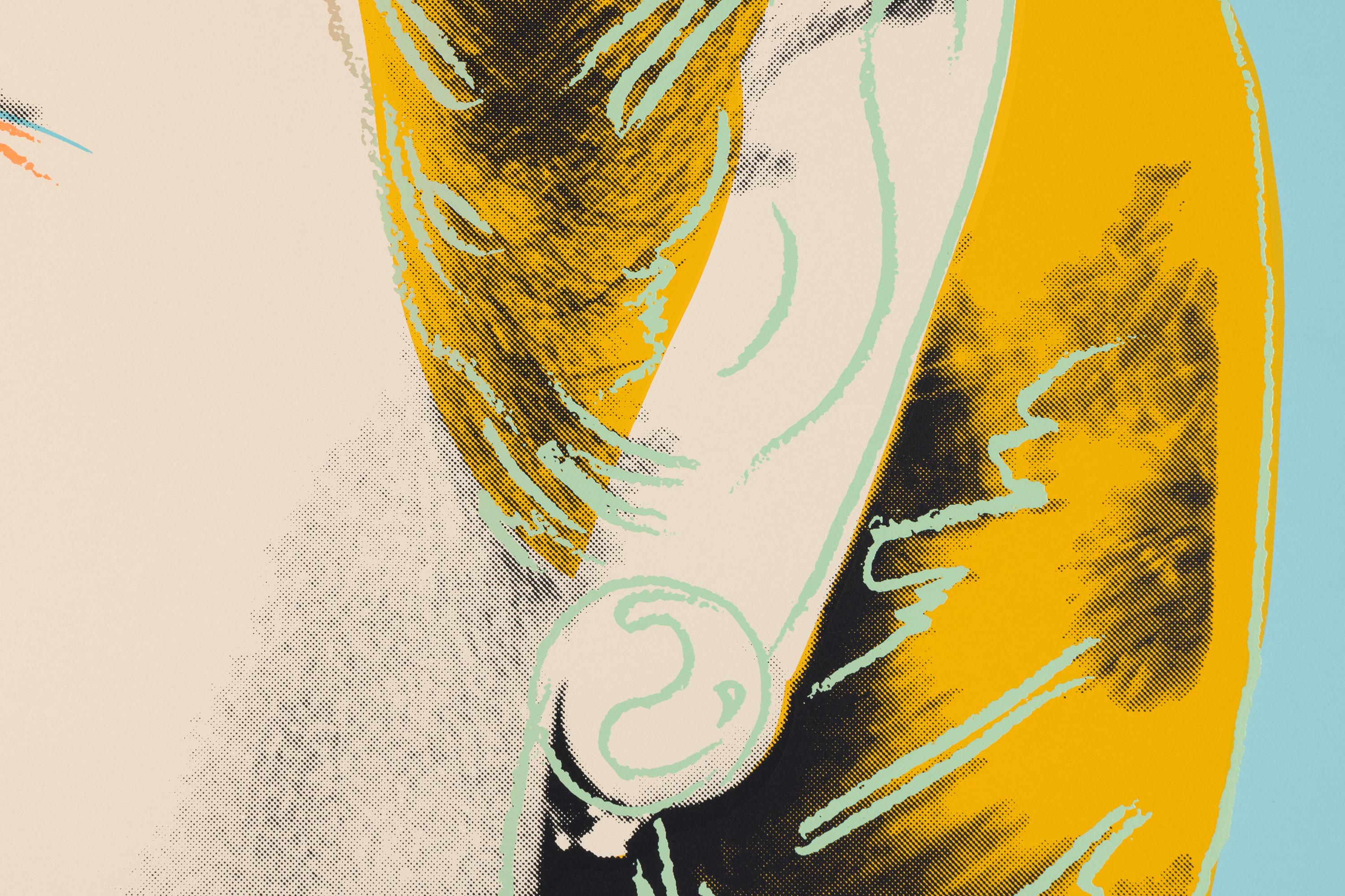 Grace Kelly - Pop Art Screenprint Portrait of Grace Kelly, 1984 For Sale 4