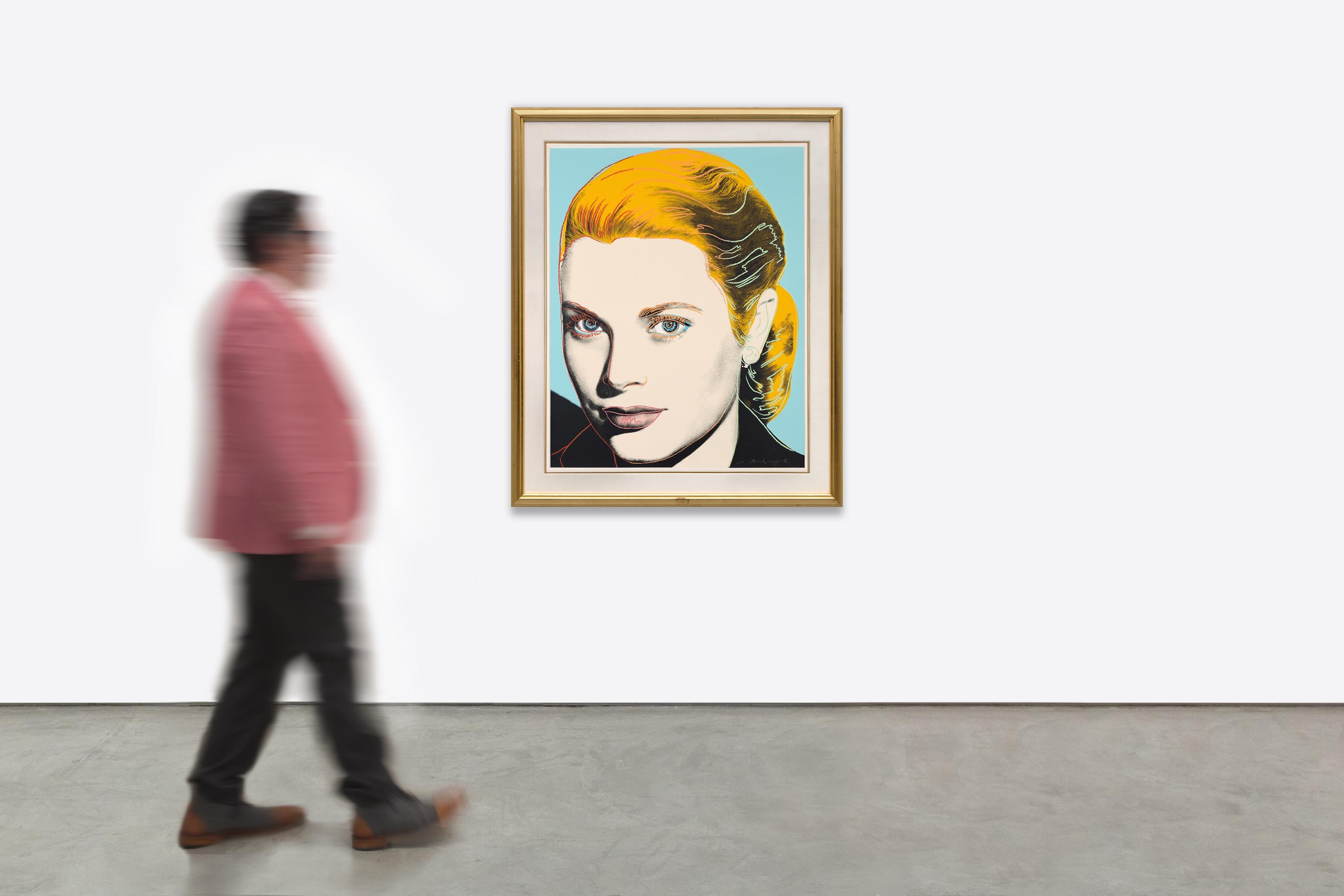 Grace Kelly - Pop Art Screenprint Portrait of Grace Kelly, 1984 For Sale 5