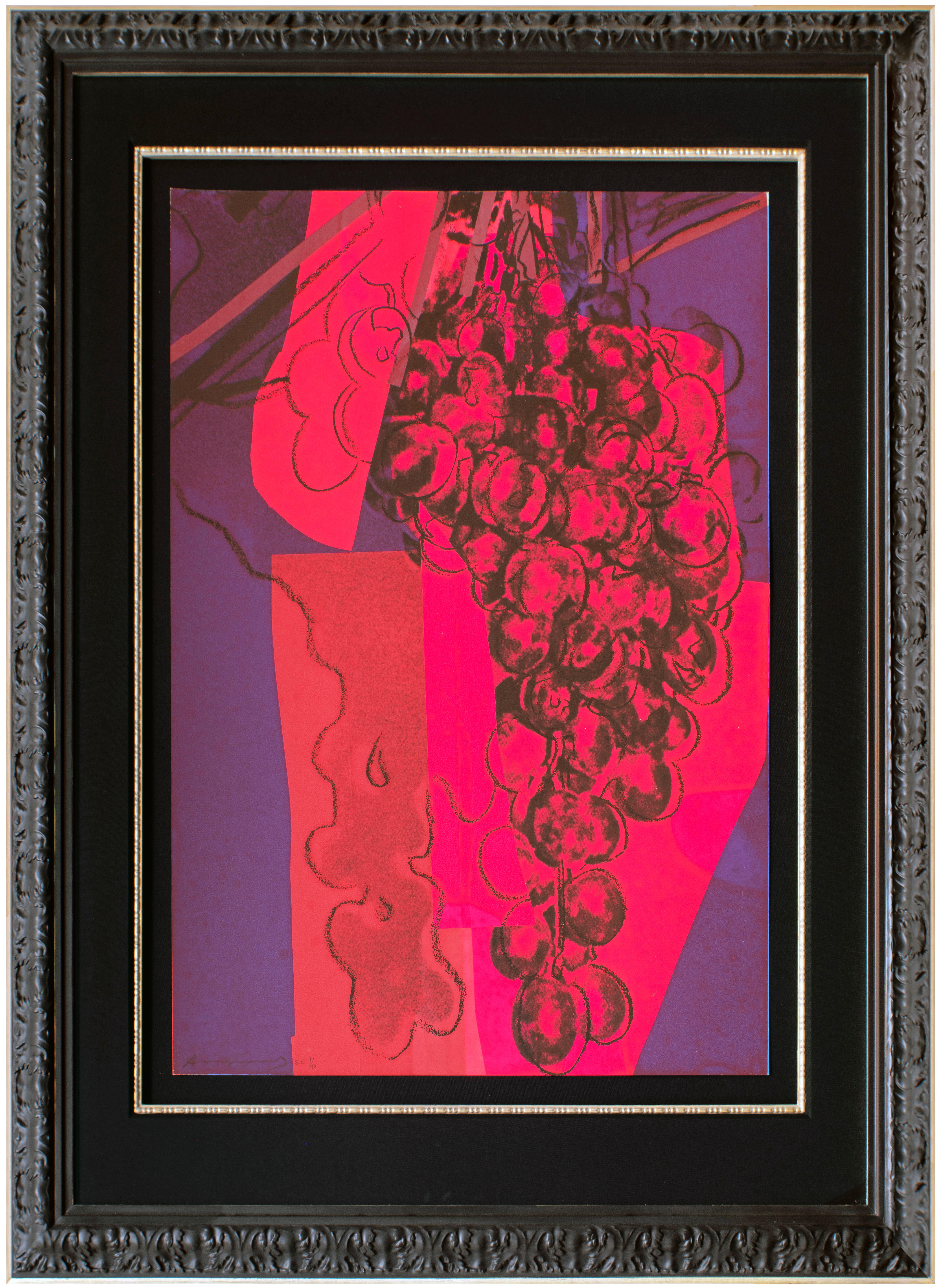 Grapes - Print by Andy Warhol
