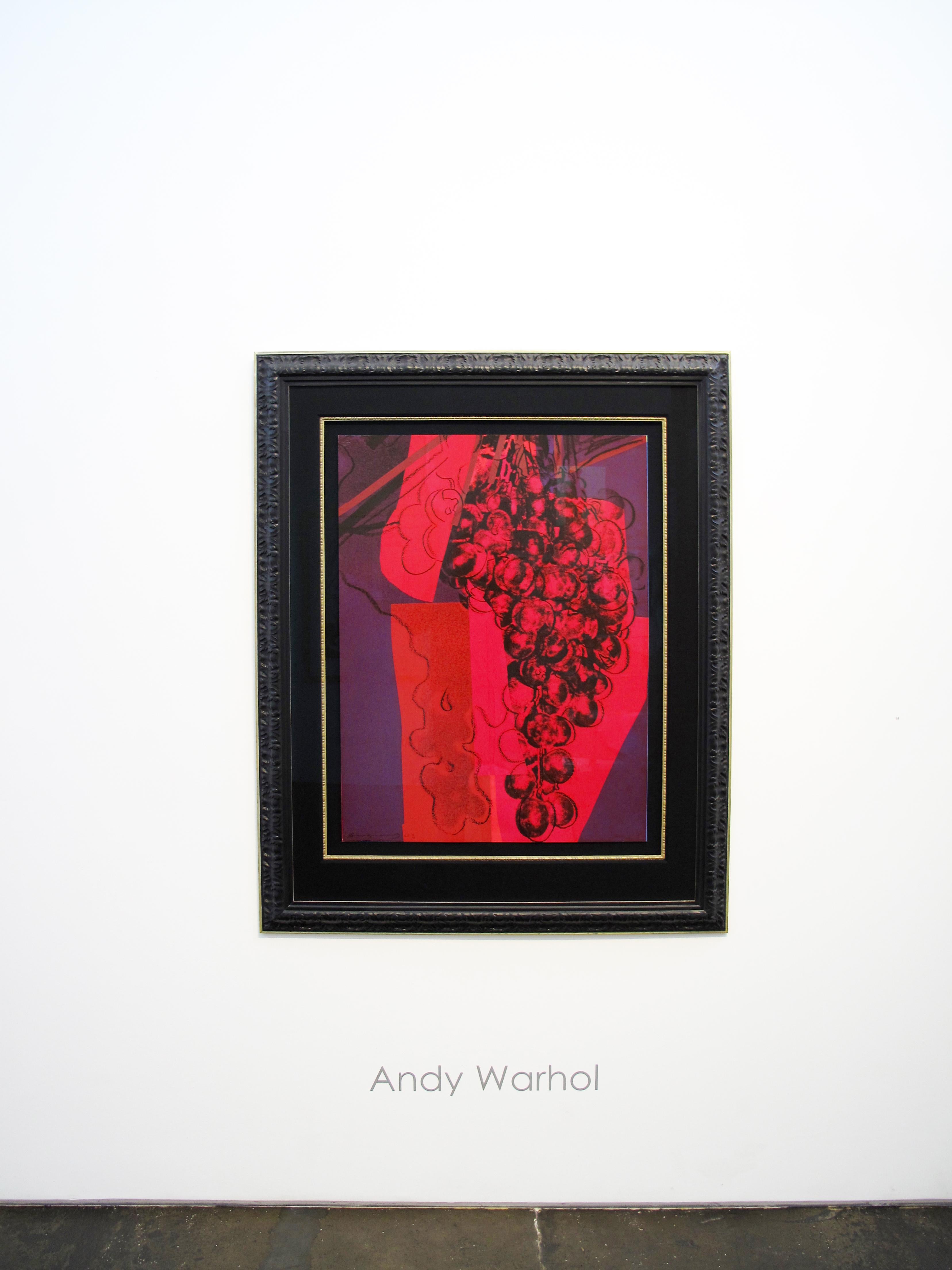 andy warhol grapes