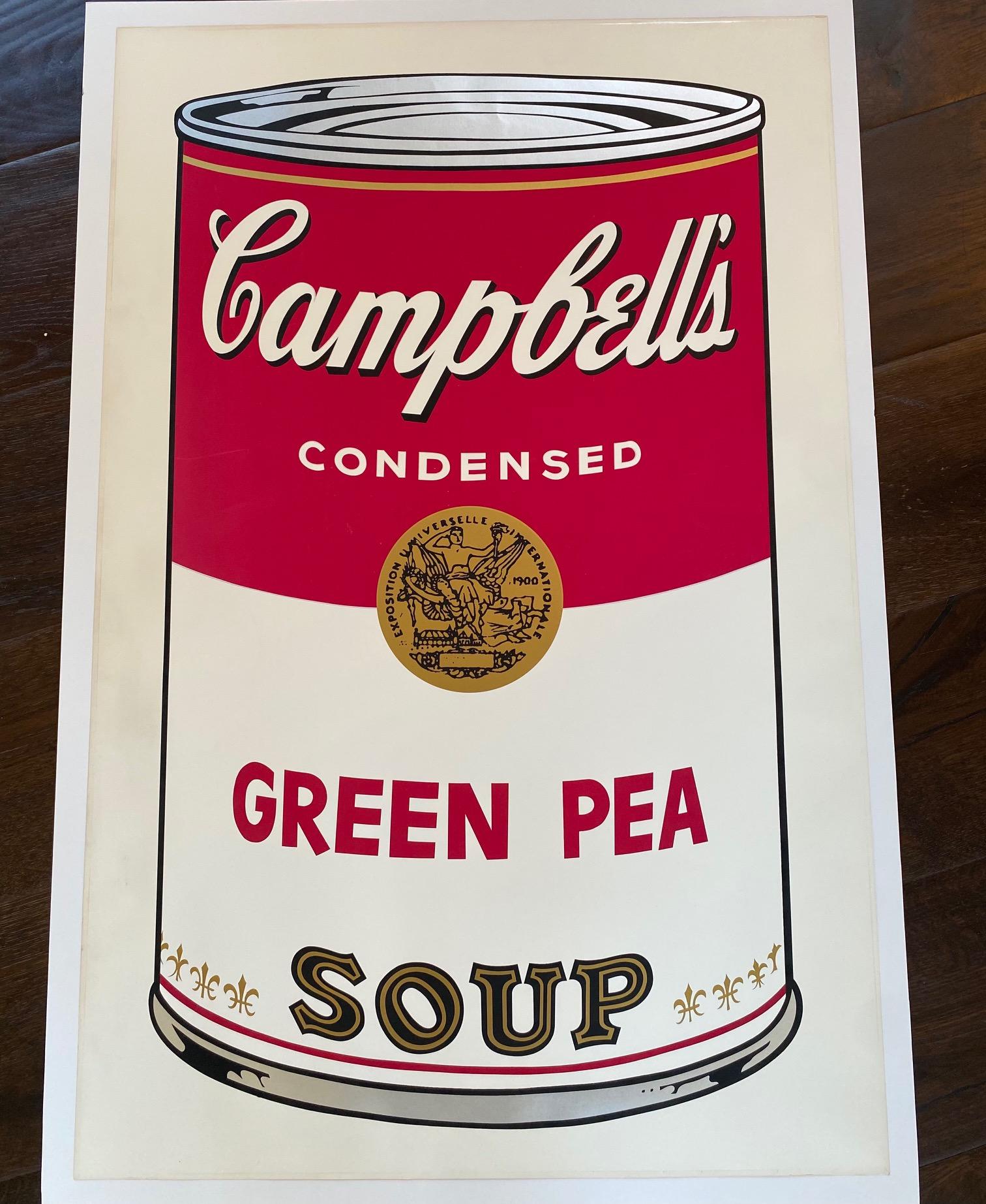 Green Pea from Campbell's Soup I, F&S II.50 - Print by Andy Warhol