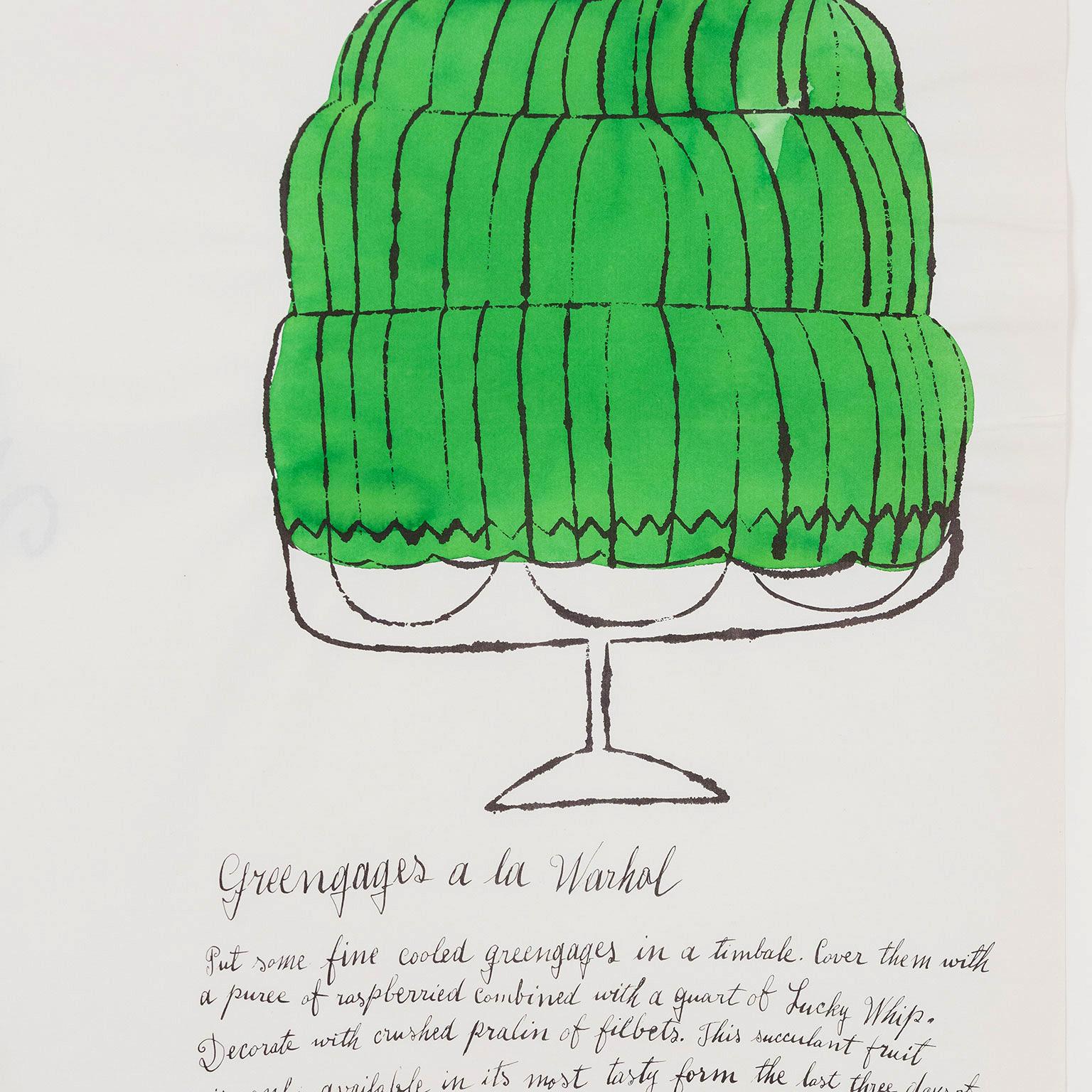 Greengages a la Warhol, Wild Raspberries, USA, 1959 For Sale 6