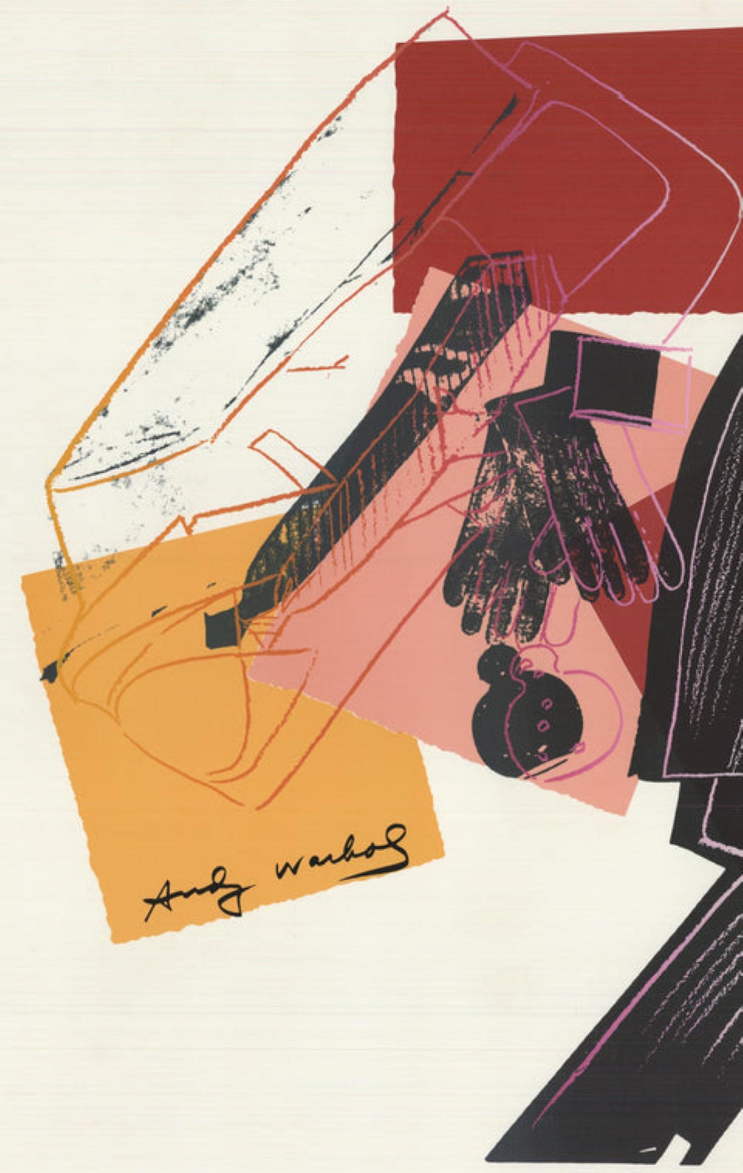 Halston Werbekampagne Poster von Andy Warhol im Angebot 1