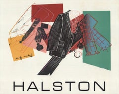 Halston Advertising Campaign Poster By Andy Warhol