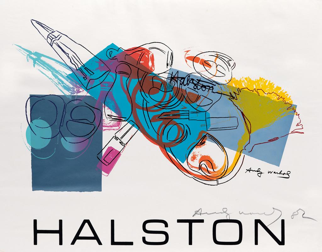 Halston Suite - Contemporary Print by Andy Warhol