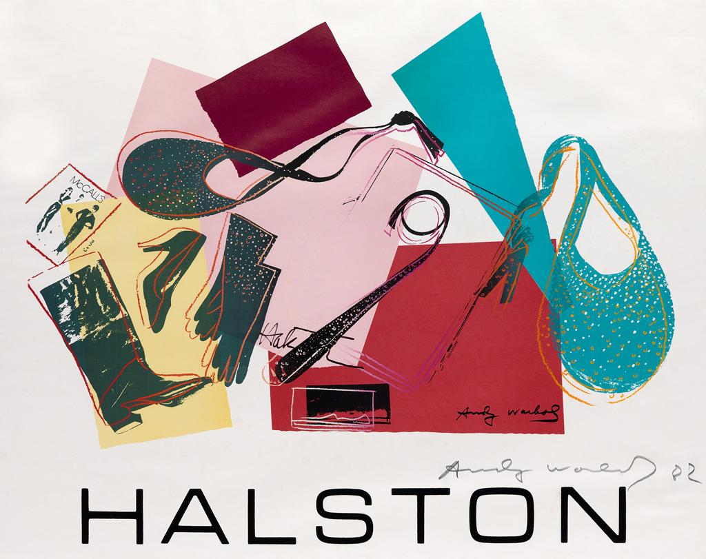 Halston and Andy Warhol were the ringleaders of the 1960s and 1970's social scene. Halston was charismatic, outgoing and flamboyant, while Warhol was soft-spoken, reserved and observant. Despite their difference, both shared an artistic vision that