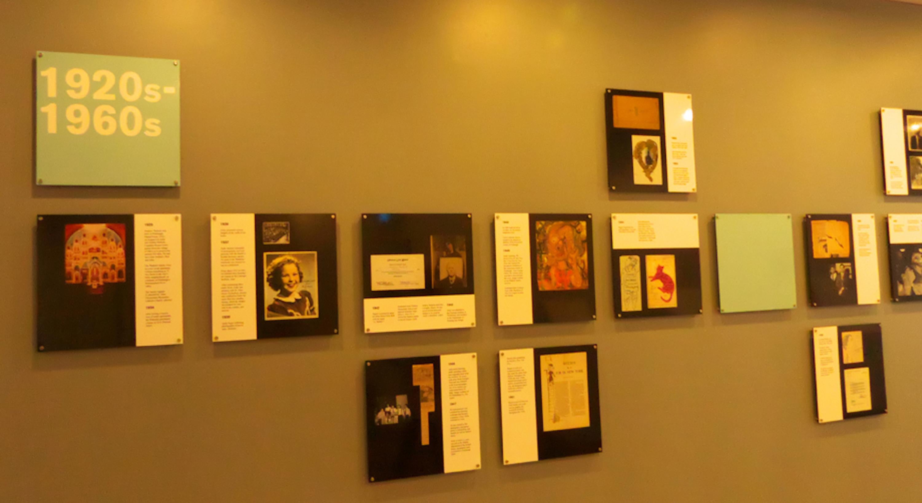 Historic invitation to mid century book launch of 