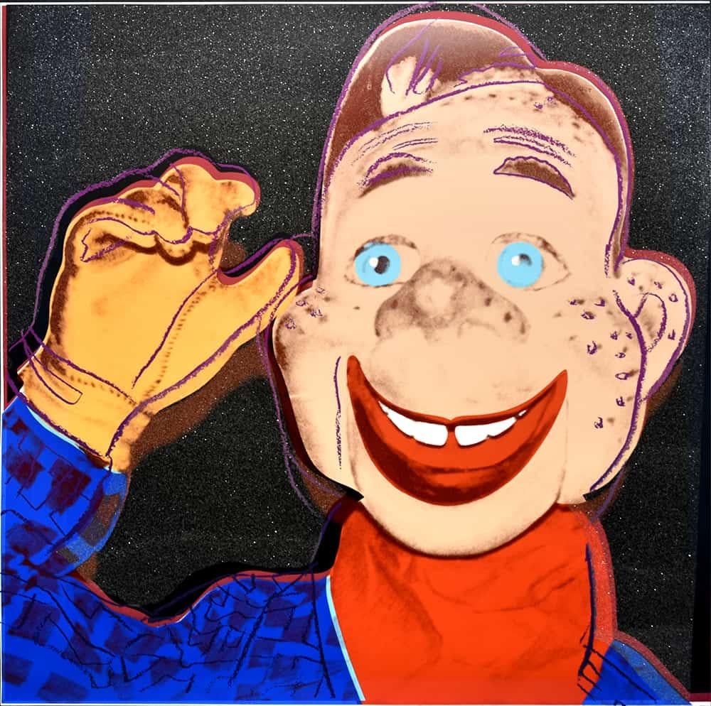 Andy Warhol Figurative Print - Howdy Doody, from the Myths Series