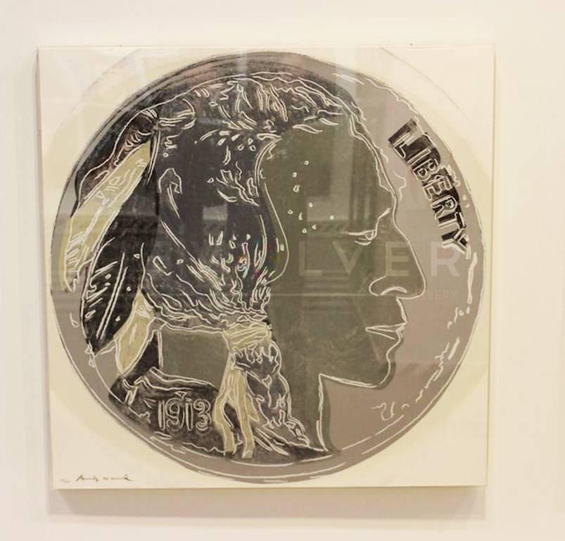 Indian Head Nickel (FS II.385) - Print by Andy Warhol