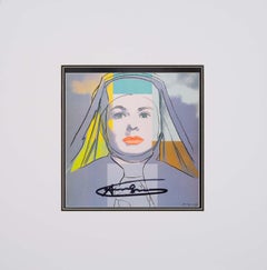 Ingrid Bergman The Nun - original modern Warhol lithograph pop art signed