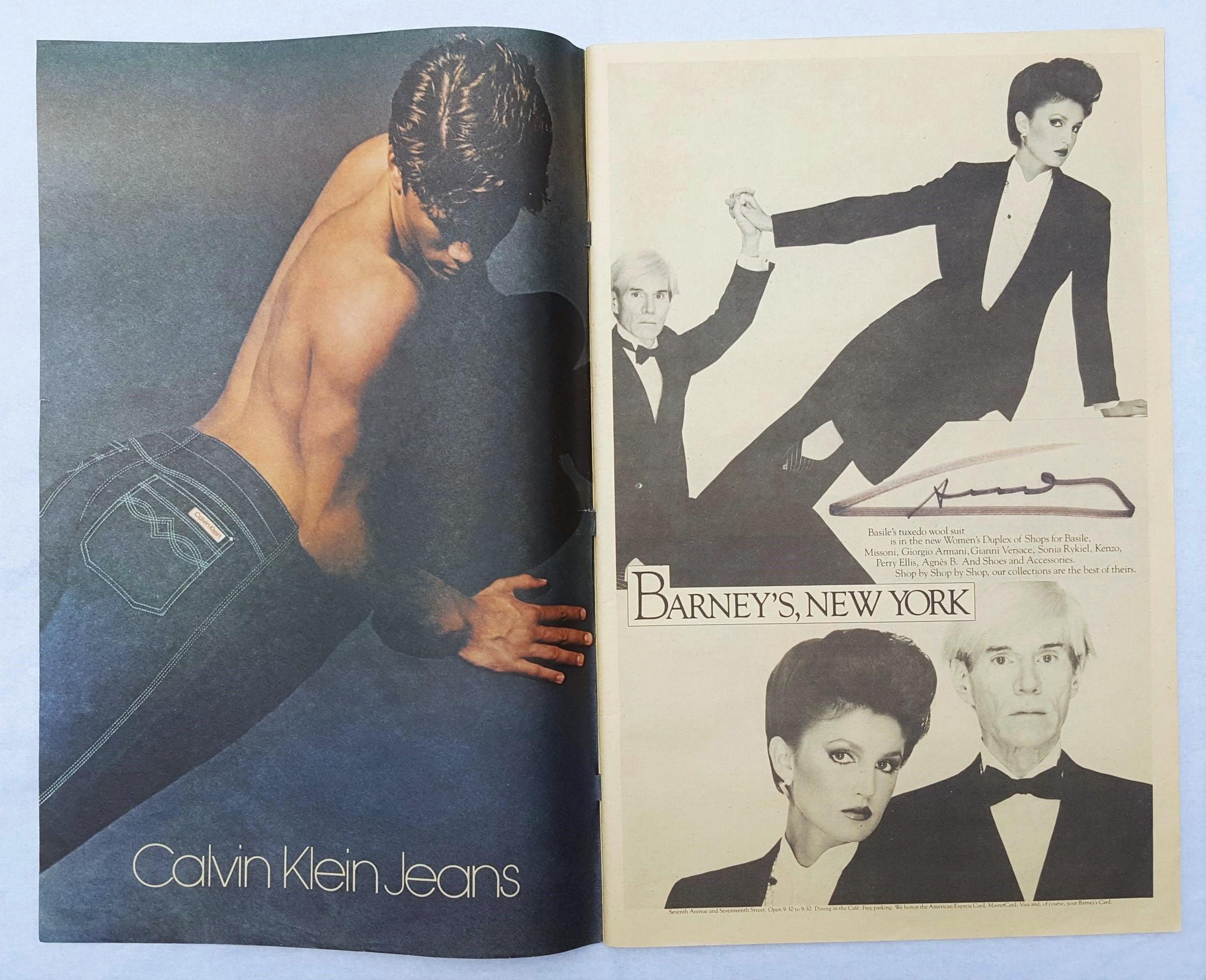 Interview Magazine (Diane von Furstenberg) (Signed by Andy Warhol) /// Pop Art  For Sale 5