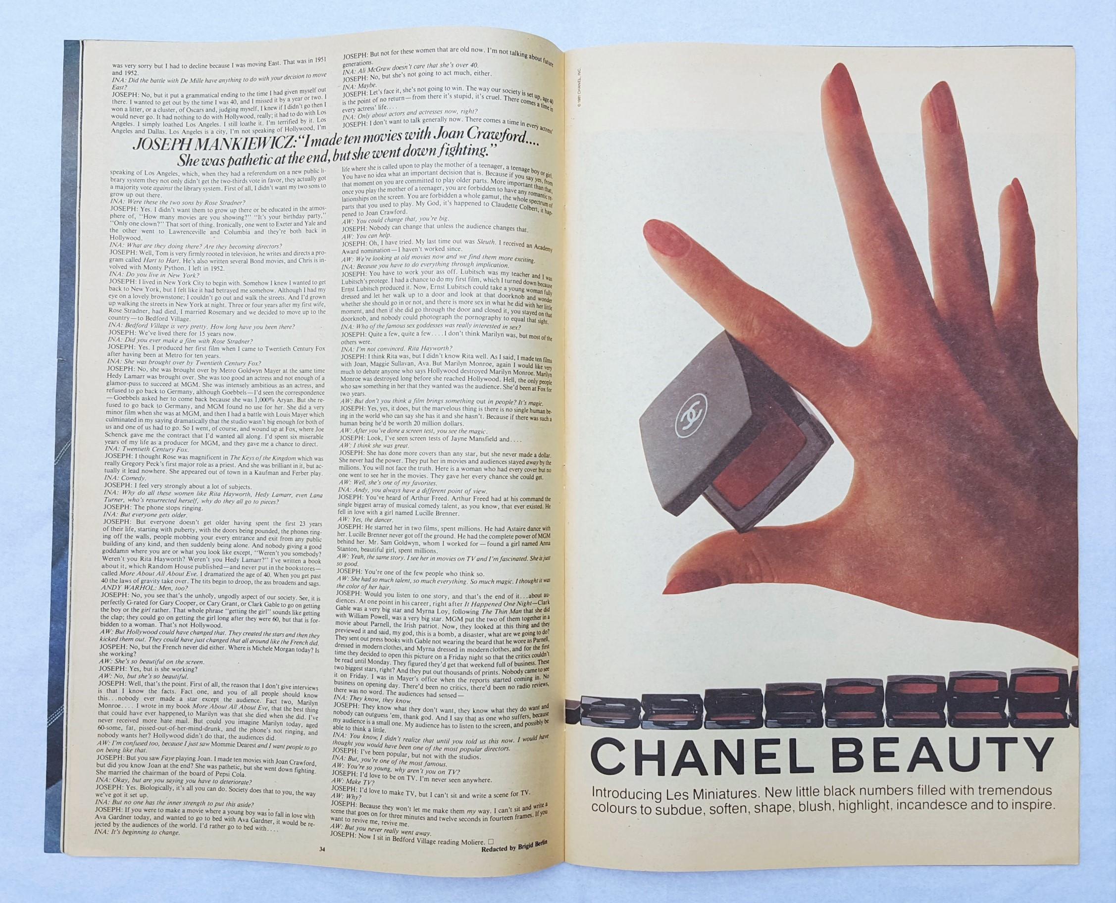 Interview Magazine (Diane von Furstenberg) (Signed by Andy Warhol) /// Pop Art  For Sale 10
