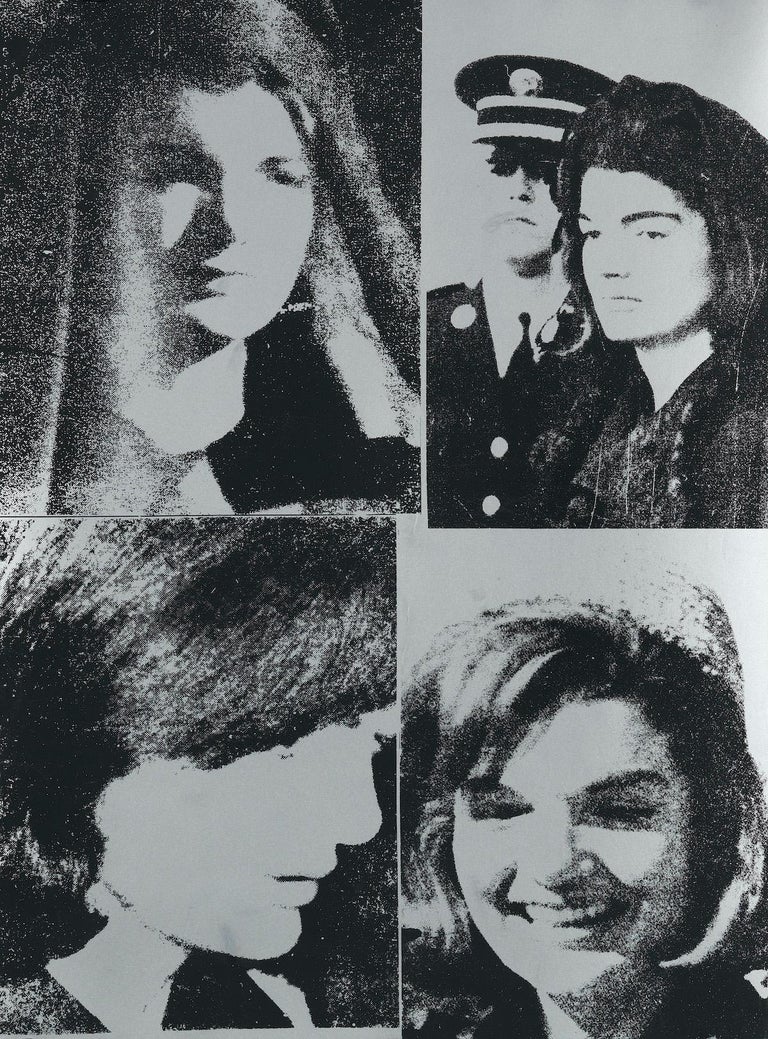 Title: Jacqueline Kennedy III (FS II.15)
Medium: Screenprint on paper
Year: 1966
Size: 40” x 30”
Edition: 200, 50 numbered in Roman numerals, signed with a rubber stamp and numbered in pencil on verso. Published in the portfolio 11 Pop Artists III,