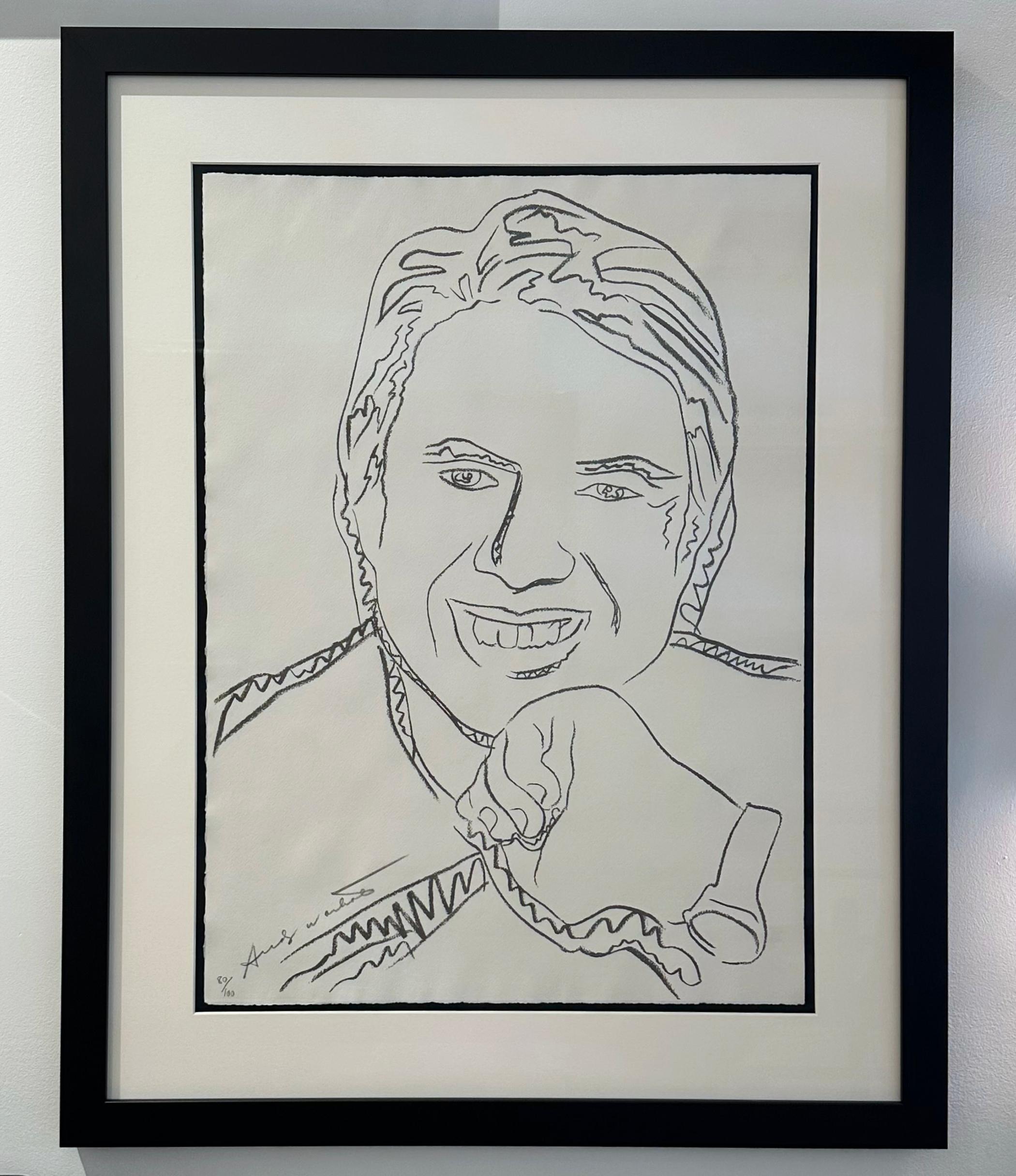 Jimmy Carter III, from Inaugural Impressions - Print by Andy Warhol