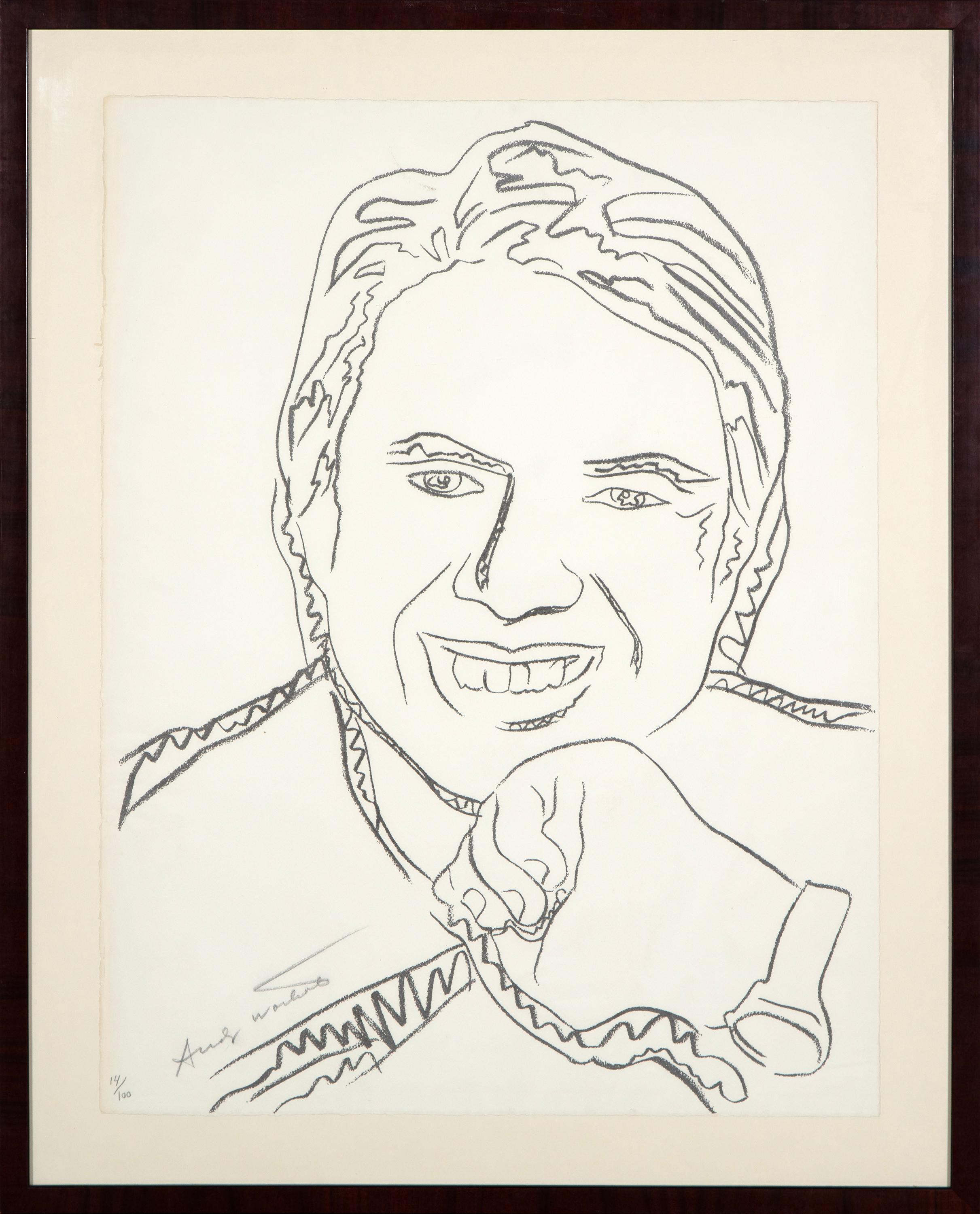 Jimmy Carter III (F&S II.152) - Print de Andy Warhol