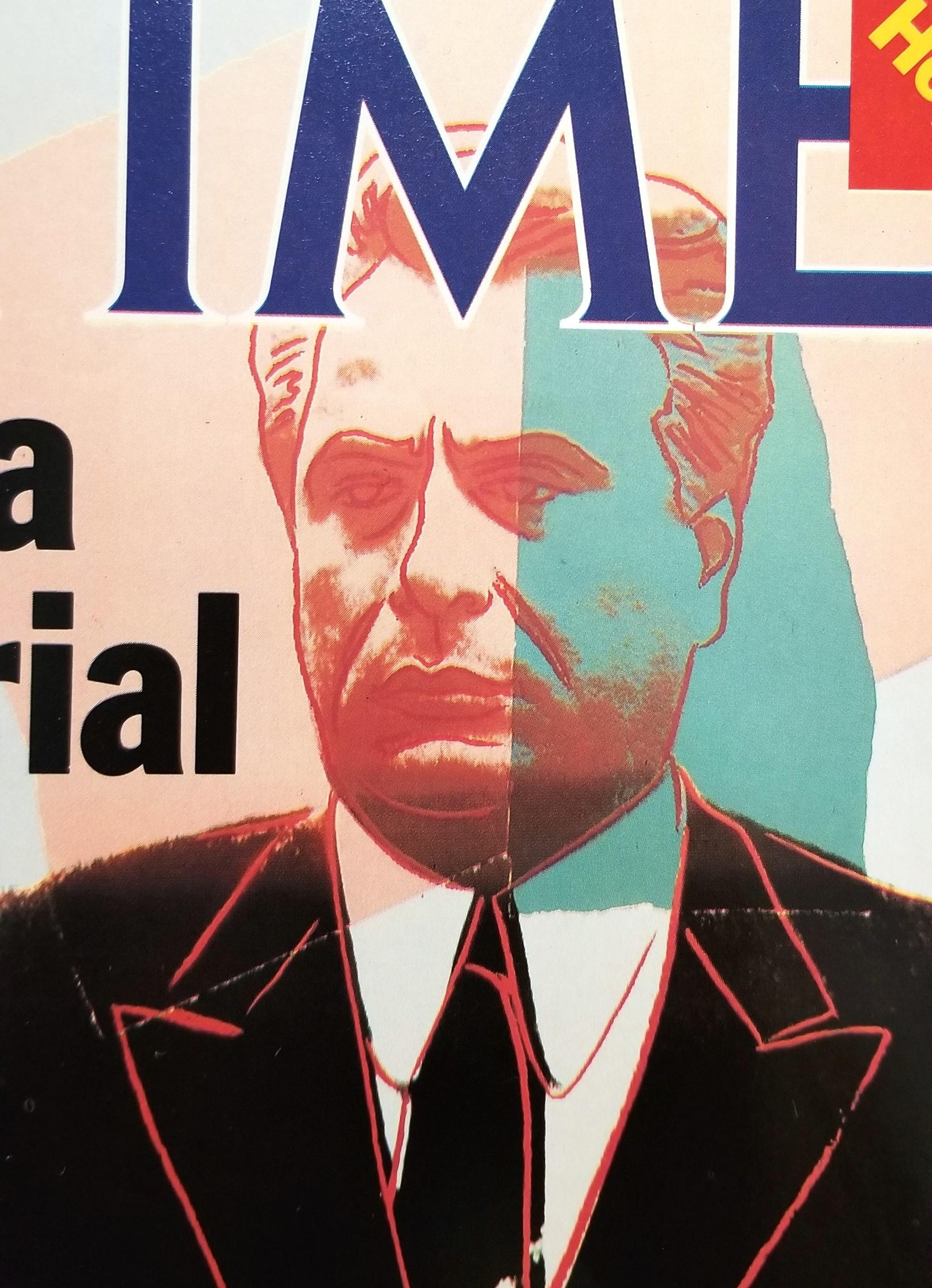John Gotti (copertina di Time Magazine) /// Andy Warhol New York Pop Art Crimine mafioso 9