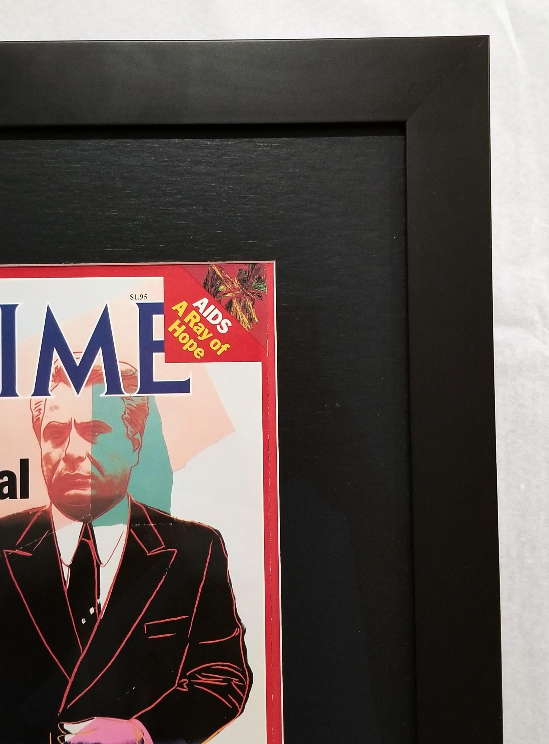John Gotti (copertina di Time Magazine) /// Andy Warhol New York Pop Art Crimine mafioso 5