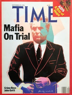 John Gotti (Time Magazine Cover) /// Andy Warhol New York Pop Art Mafia Crime